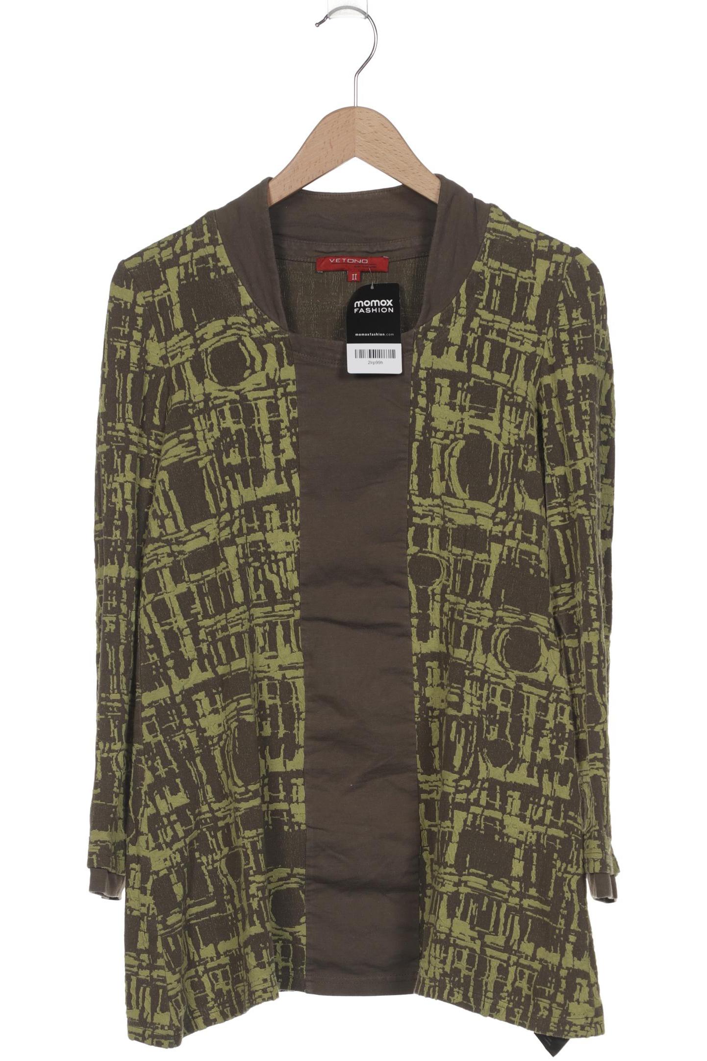 

Vetono Damen Langarmshirt, braun, Gr. 10