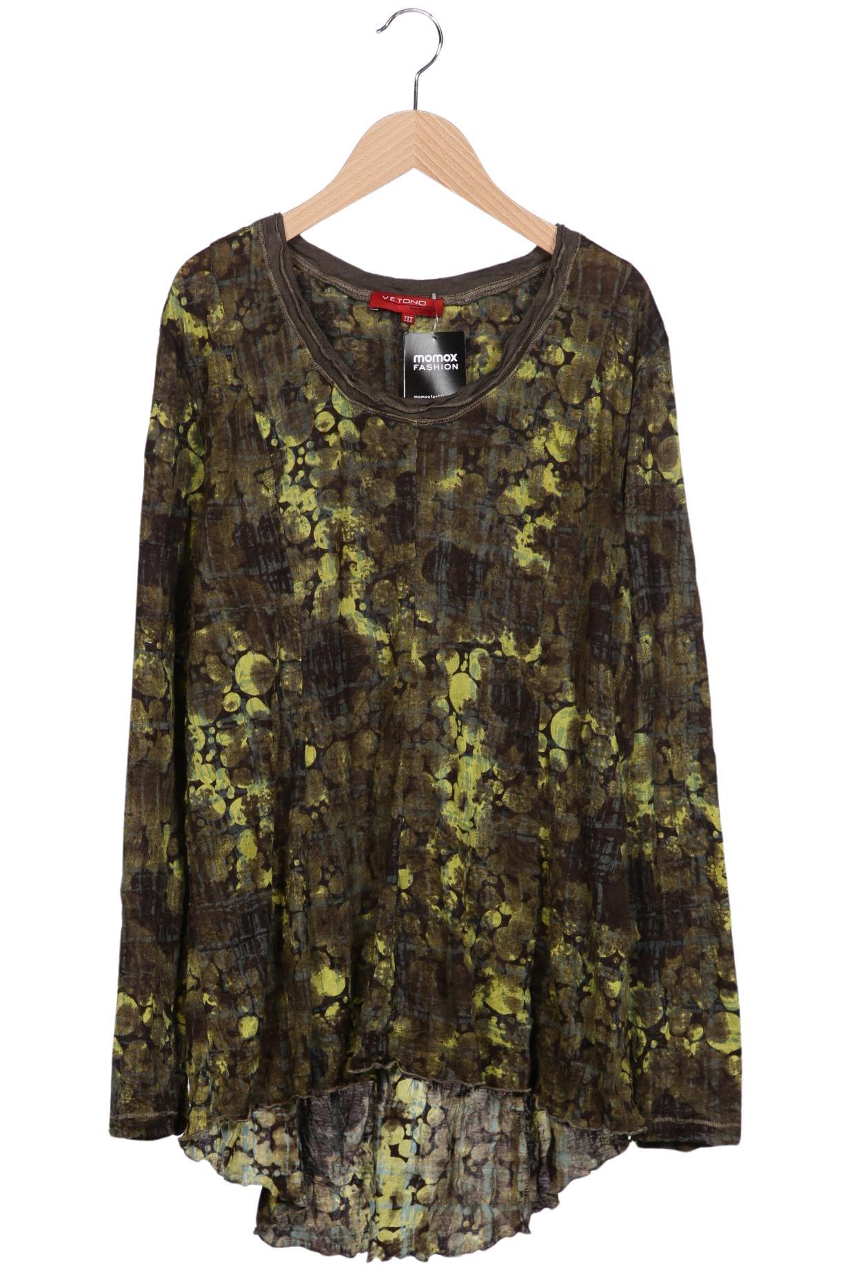 

Vetono Damen Langarmshirt, mehrfarbig, Gr. 12