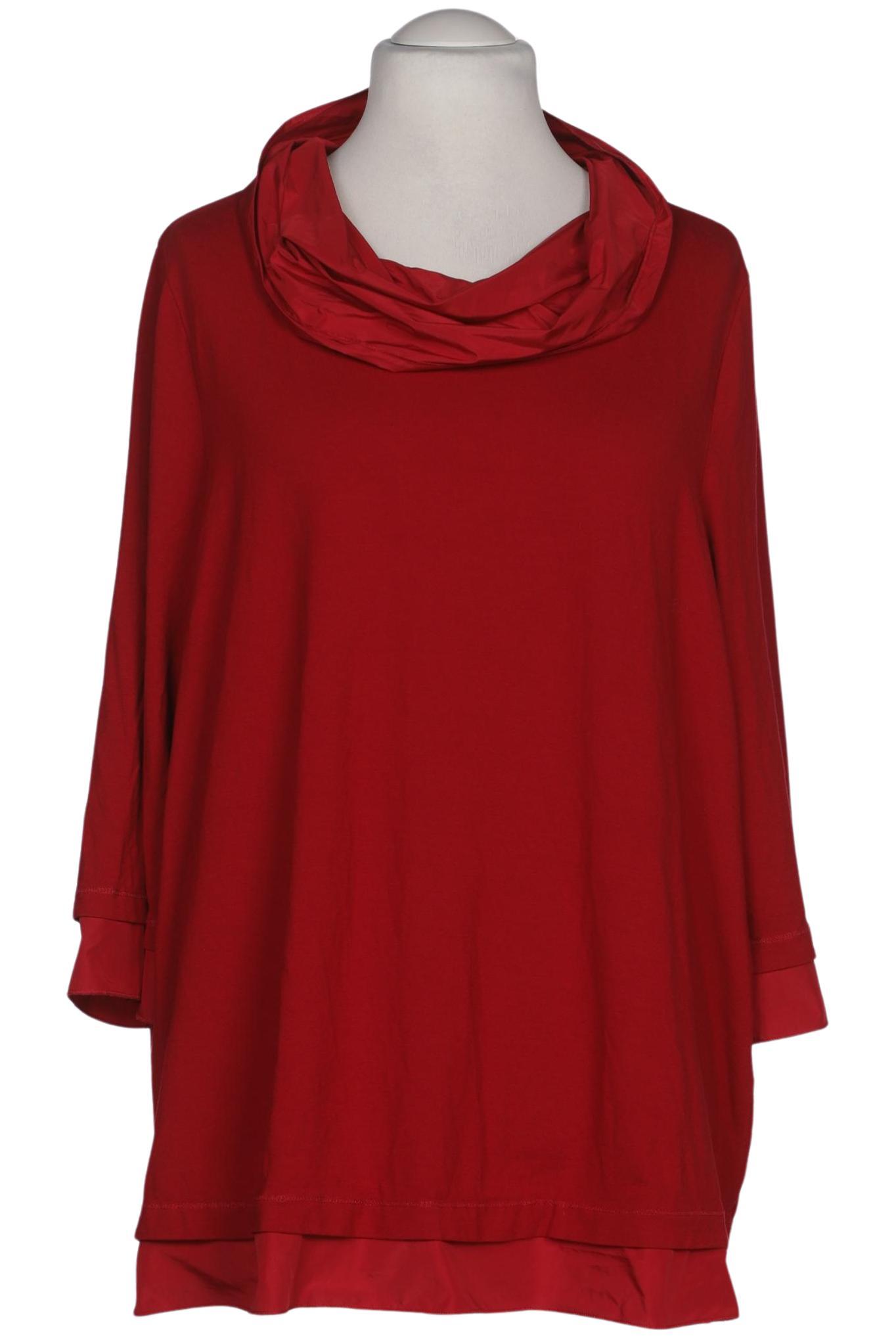 

Vetono Damen Langarmshirt, rot, Gr. 56