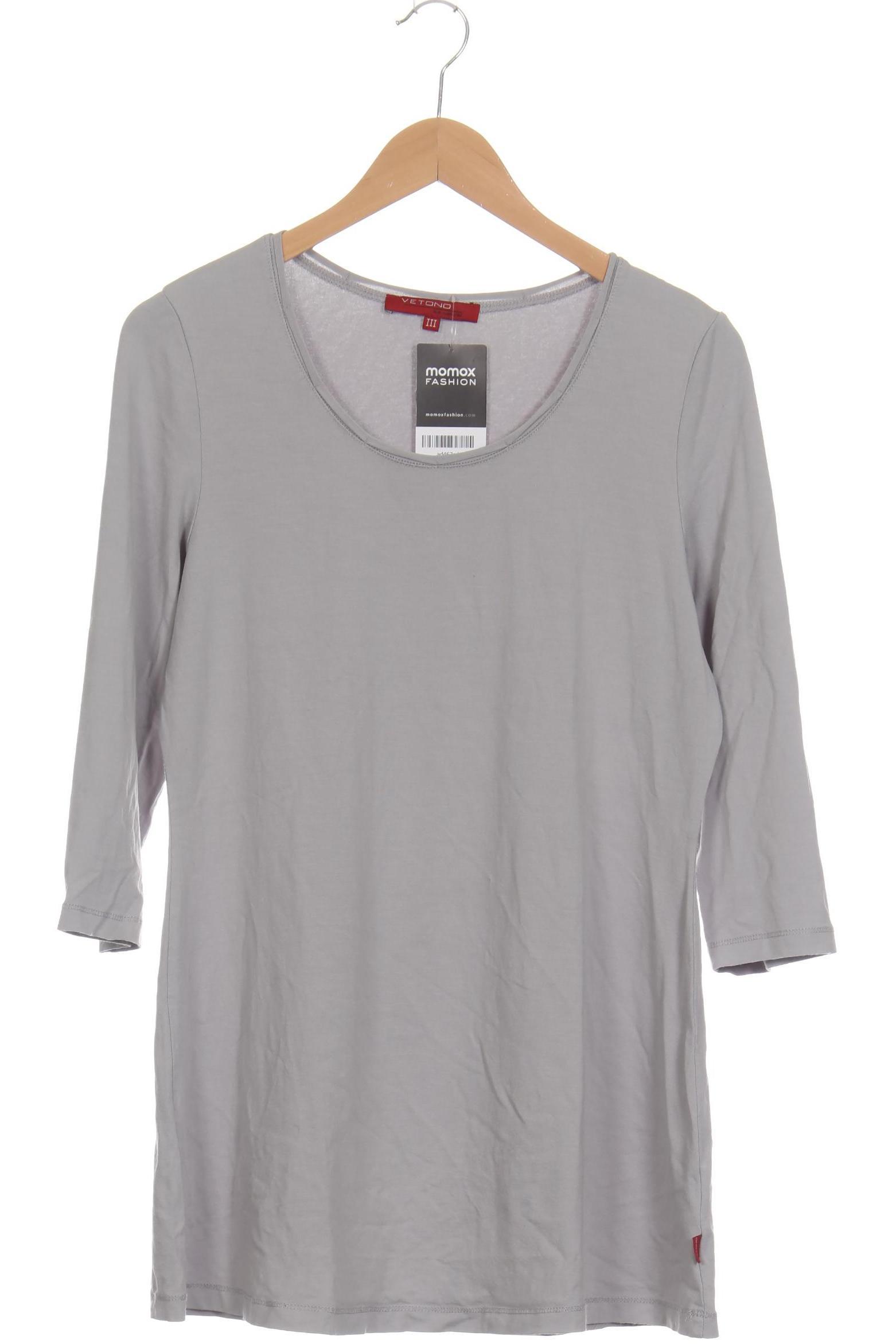 

Vetono Damen Langarmshirt, grau, Gr. 12