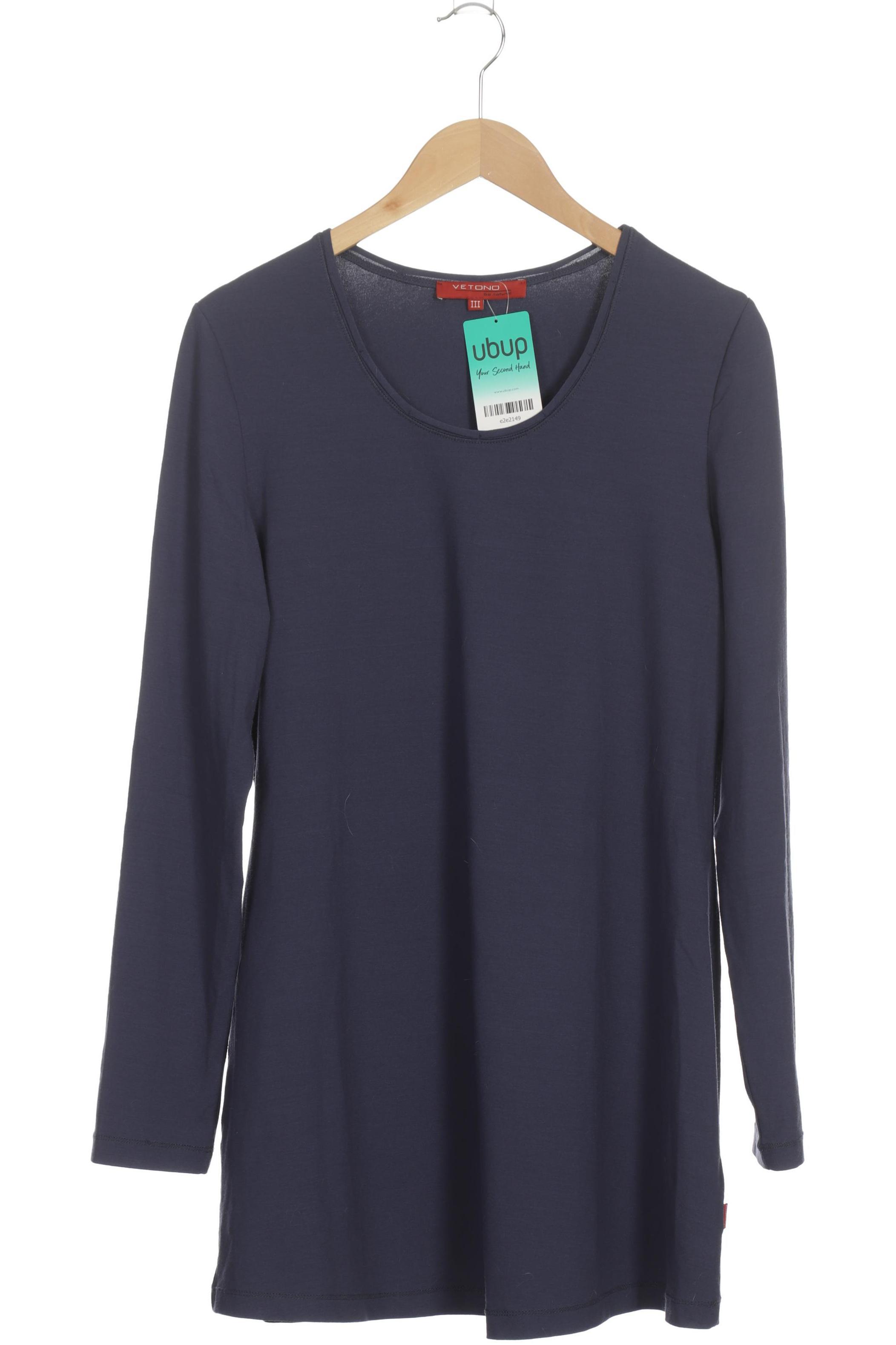

Vetono Damen Langarmshirt, blau, Gr.