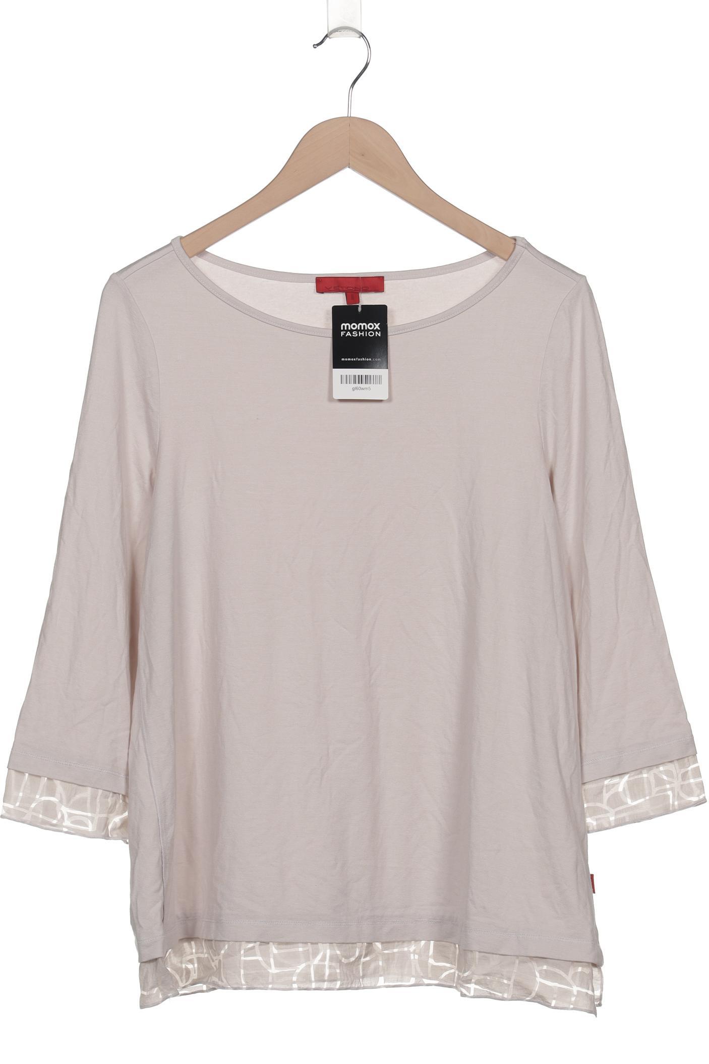 

Vetono Damen Langarmshirt, cremeweiß, Gr. 10