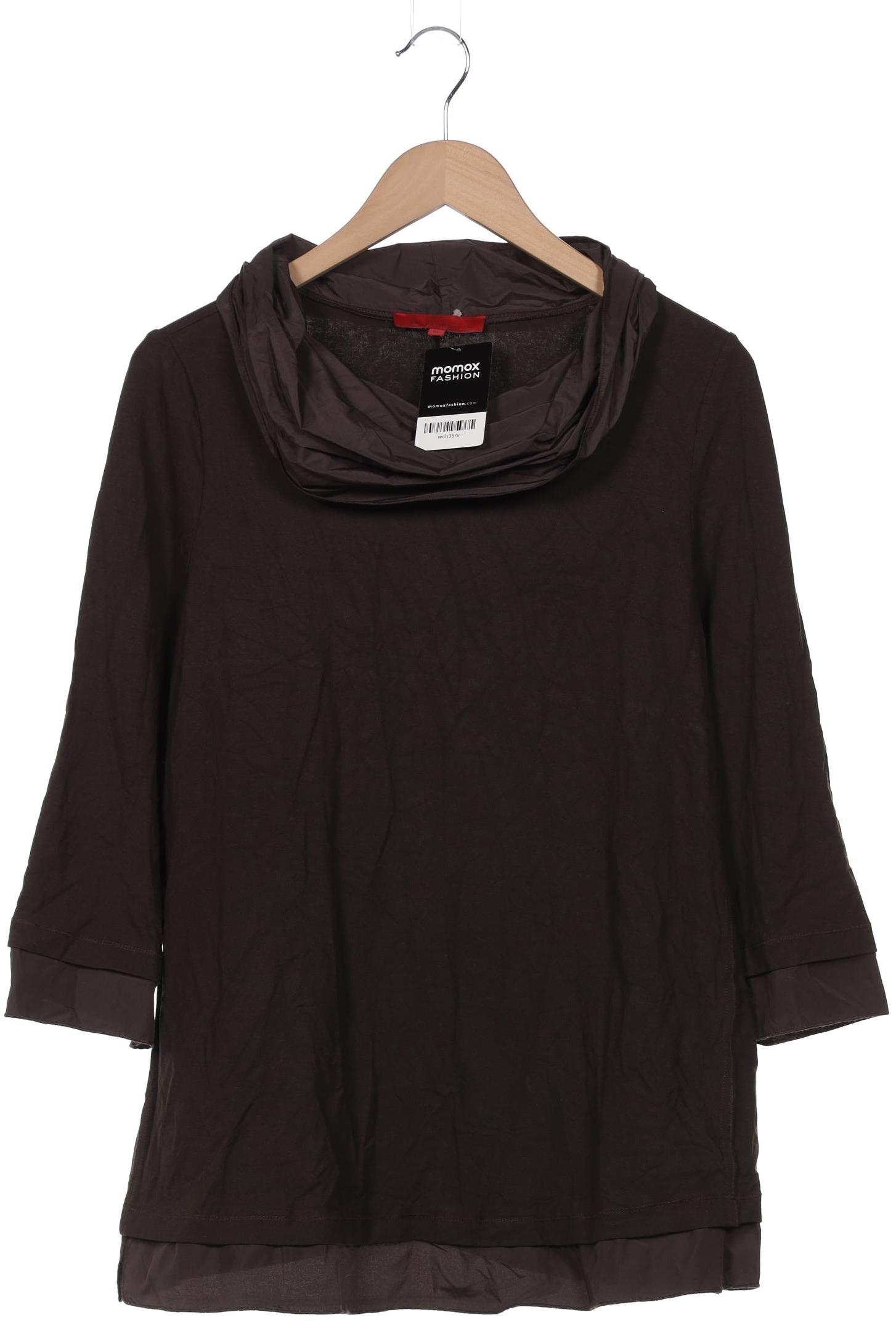 

Vetono Damen Langarmshirt, braun, Gr. 12