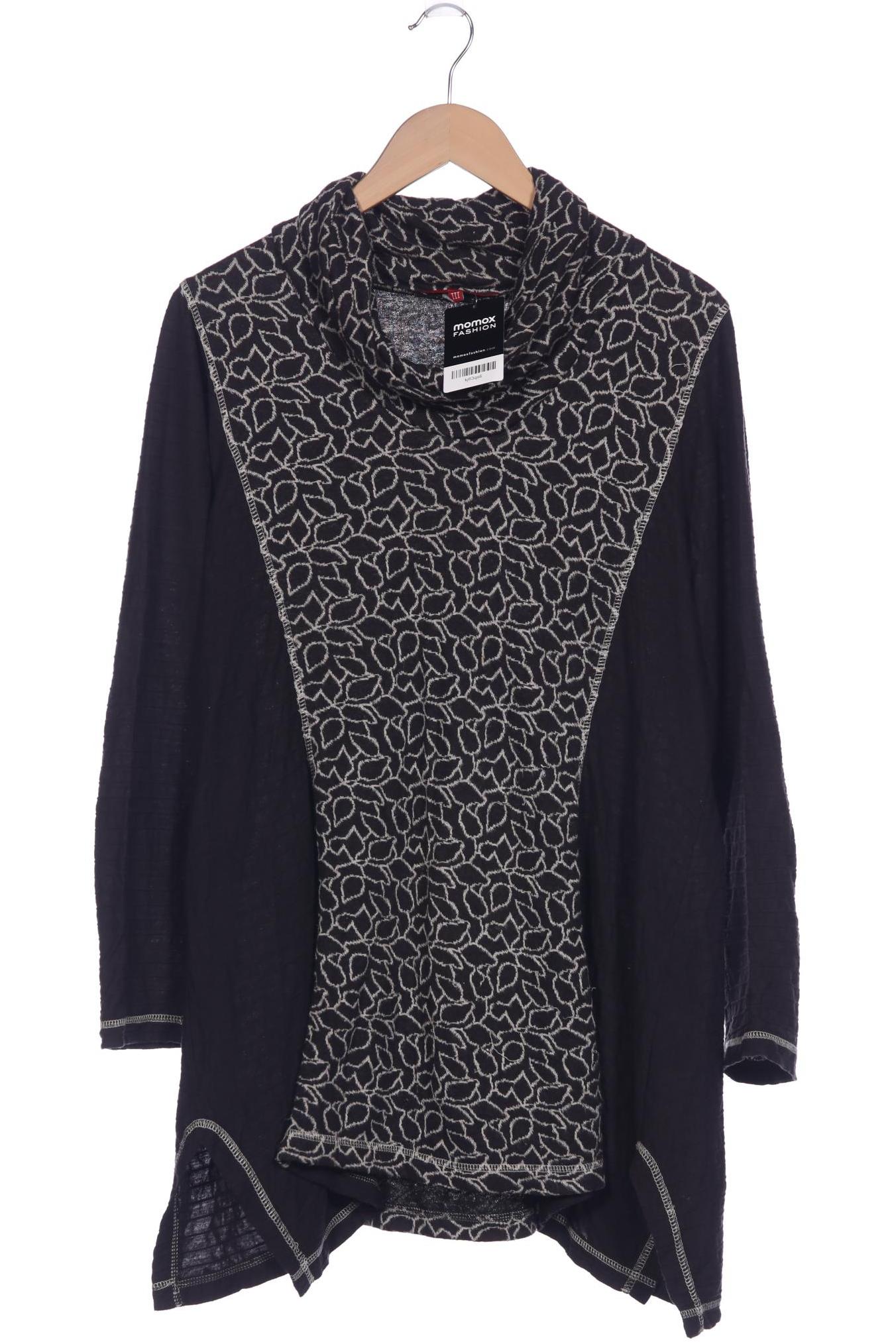 

Vetono Damen Langarmshirt, schwarz, Gr. 12