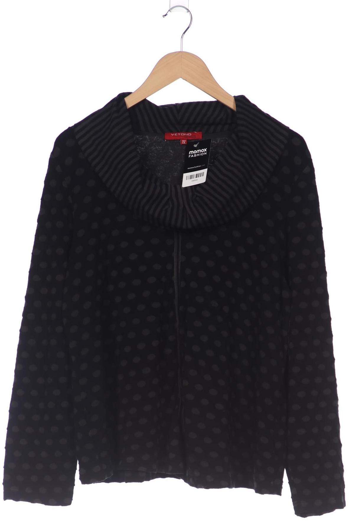 

Vetono Damen Langarmshirt, schwarz, Gr. 14