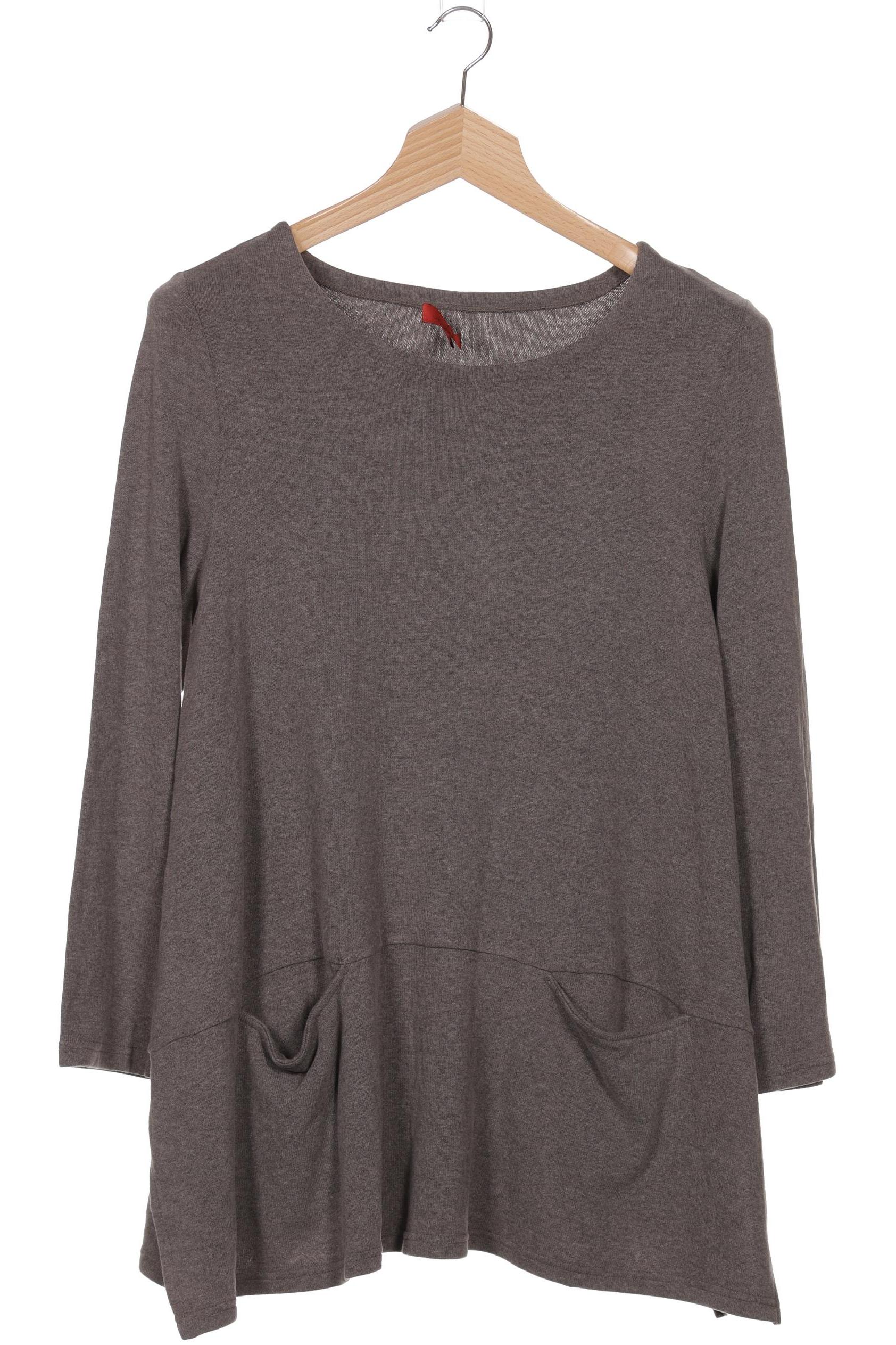 

Vetono Damen Langarmshirt, braun, Gr. 14