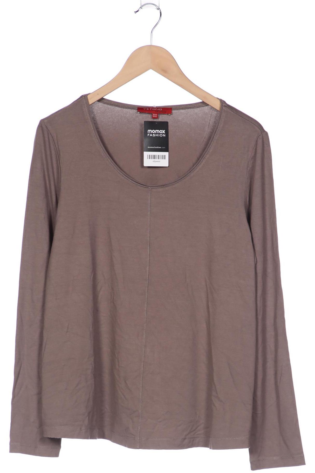 

Vetono Damen Langarmshirt, beige
