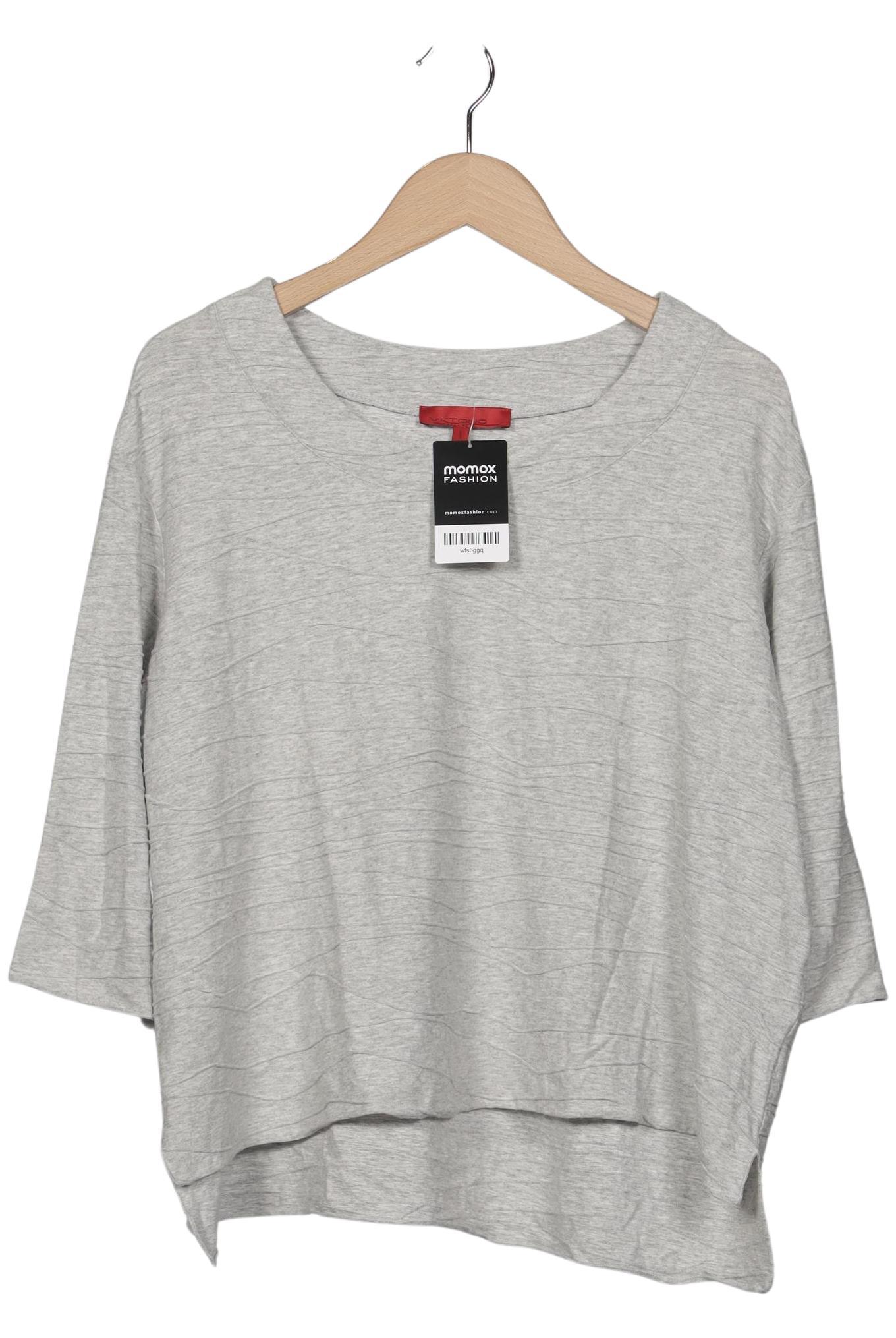 

Vetono Damen Langarmshirt, grau, Gr. 8