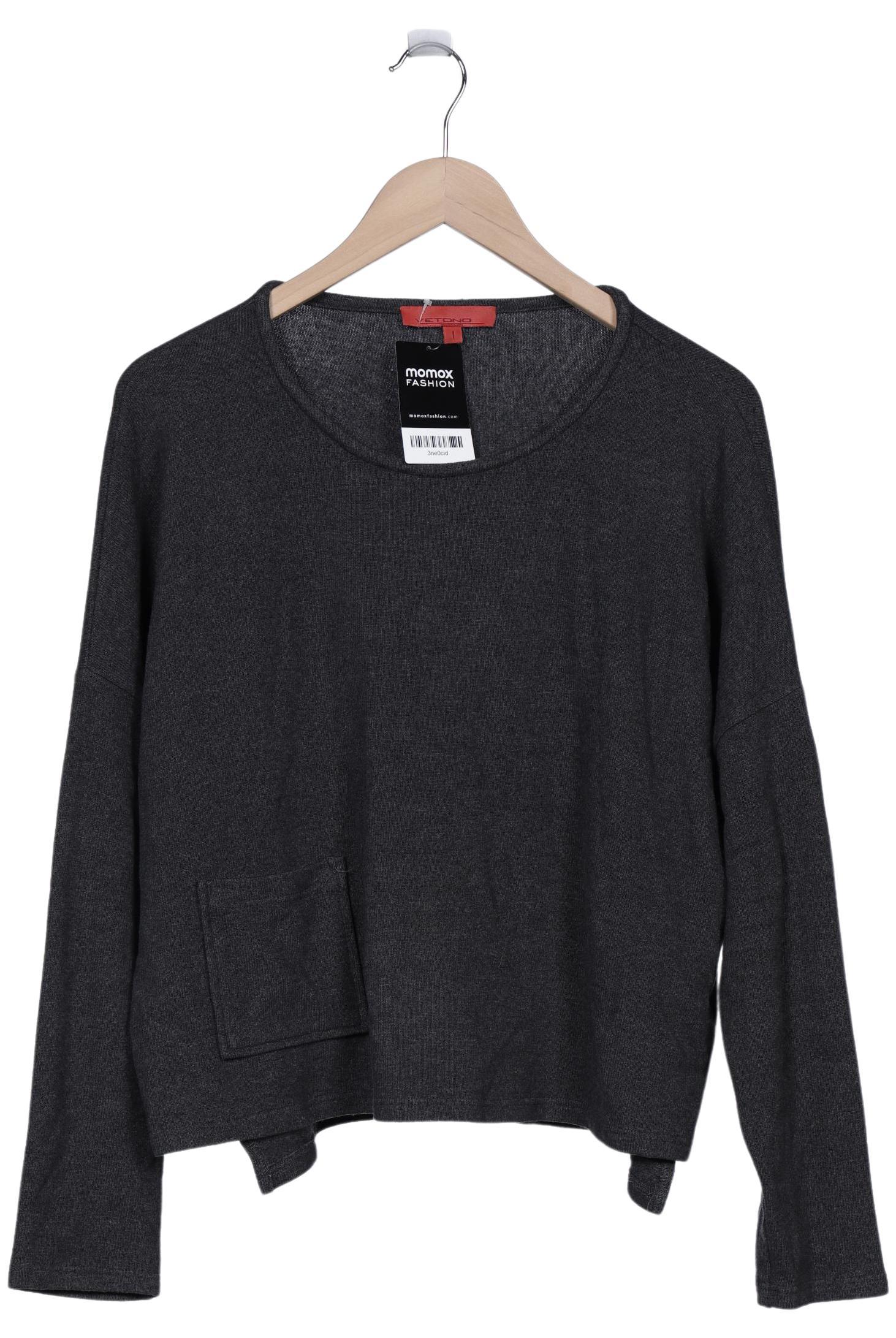 

Vetono Damen Pullover, grau, Gr. 38