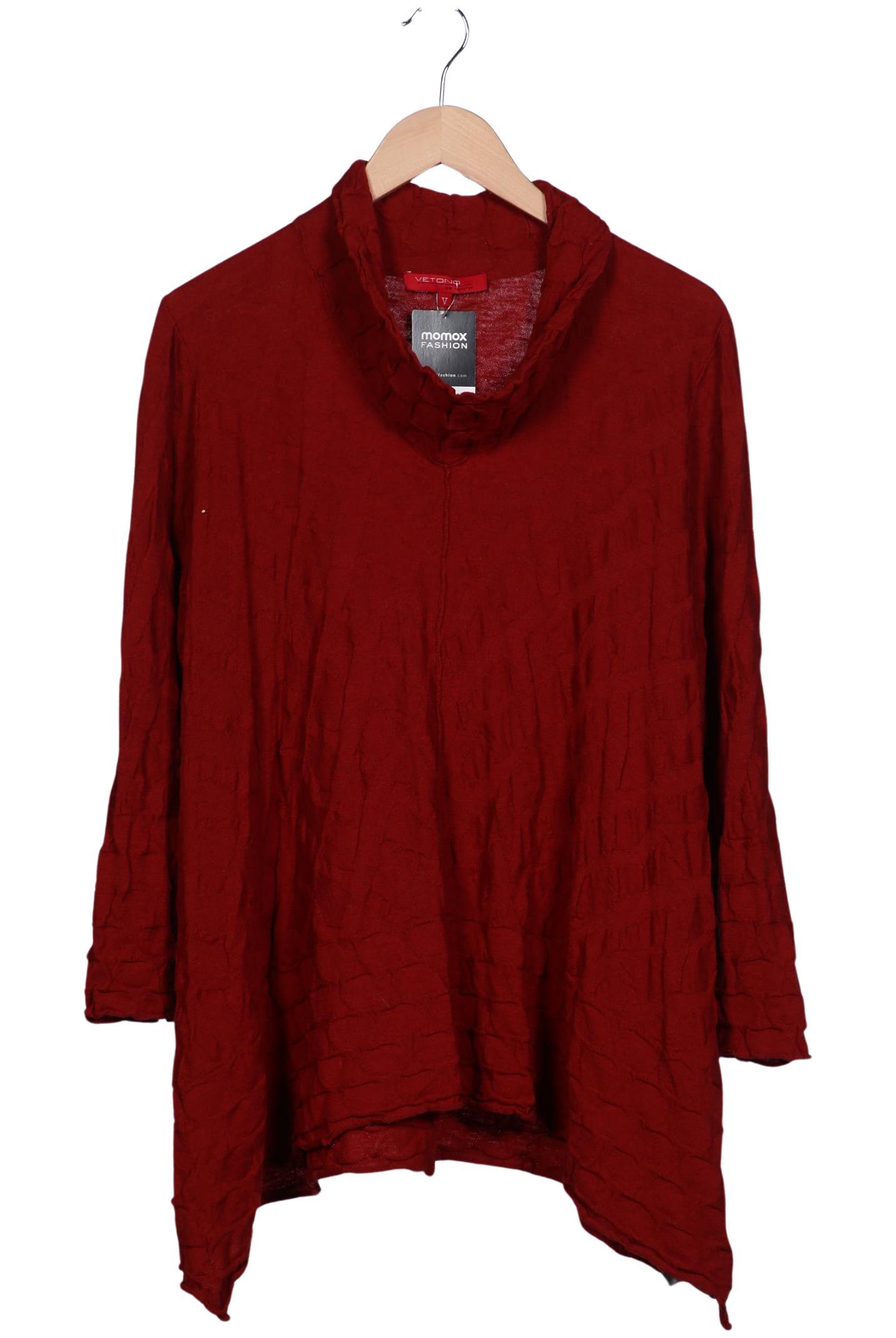 

Vetono Damen Pullover, rot, Gr. 16
