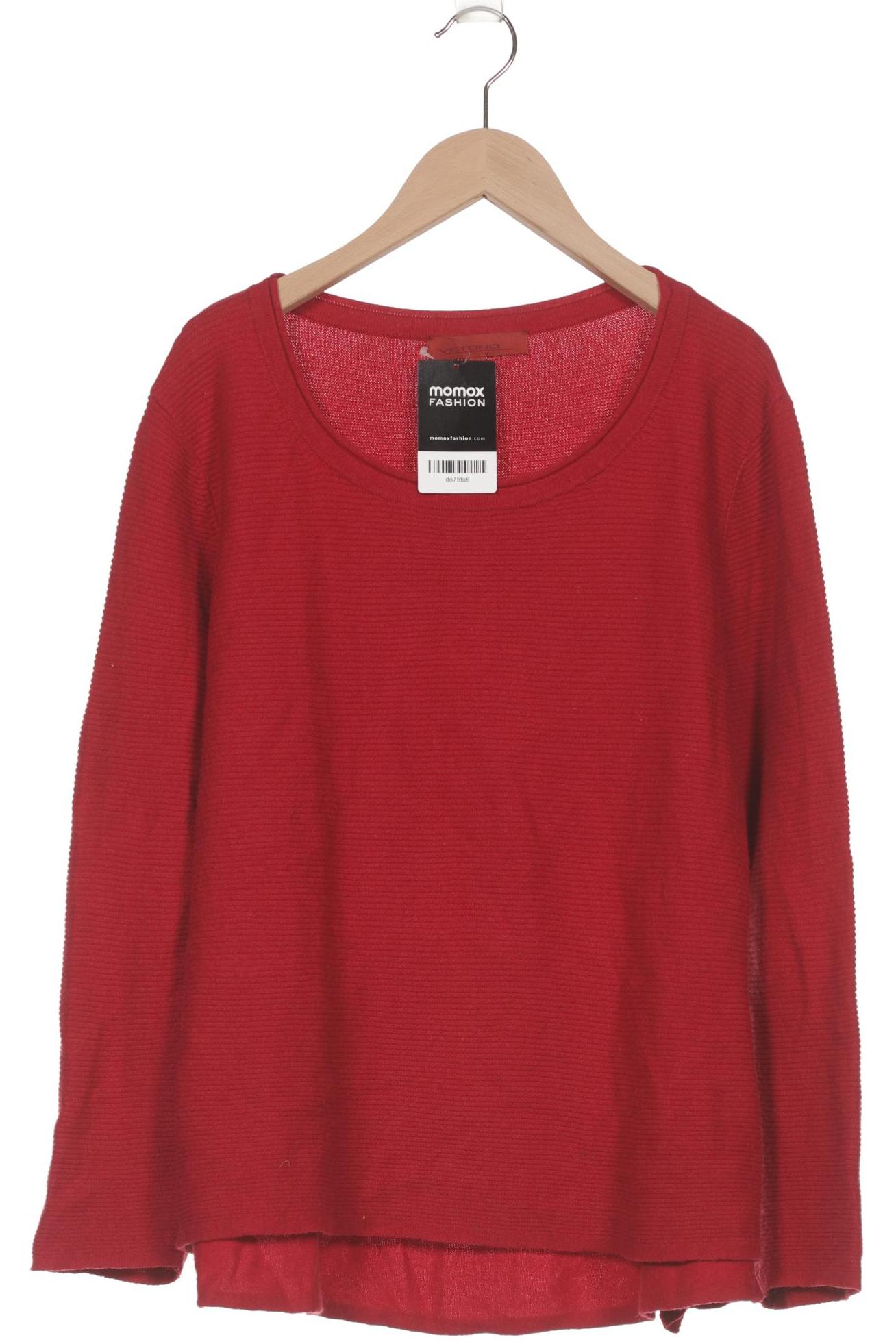 

Vetono Damen Pullover, rot, Gr. 12