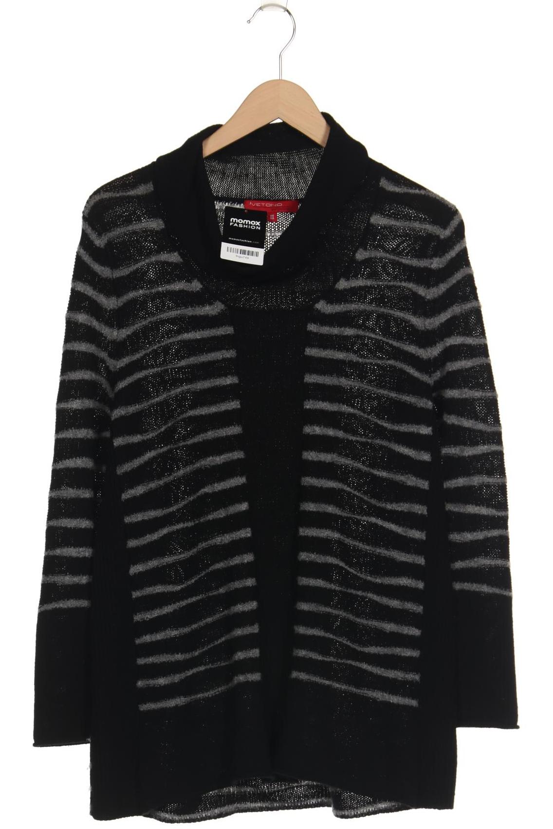

Vetono Damen Pullover, schwarz, Gr. 12