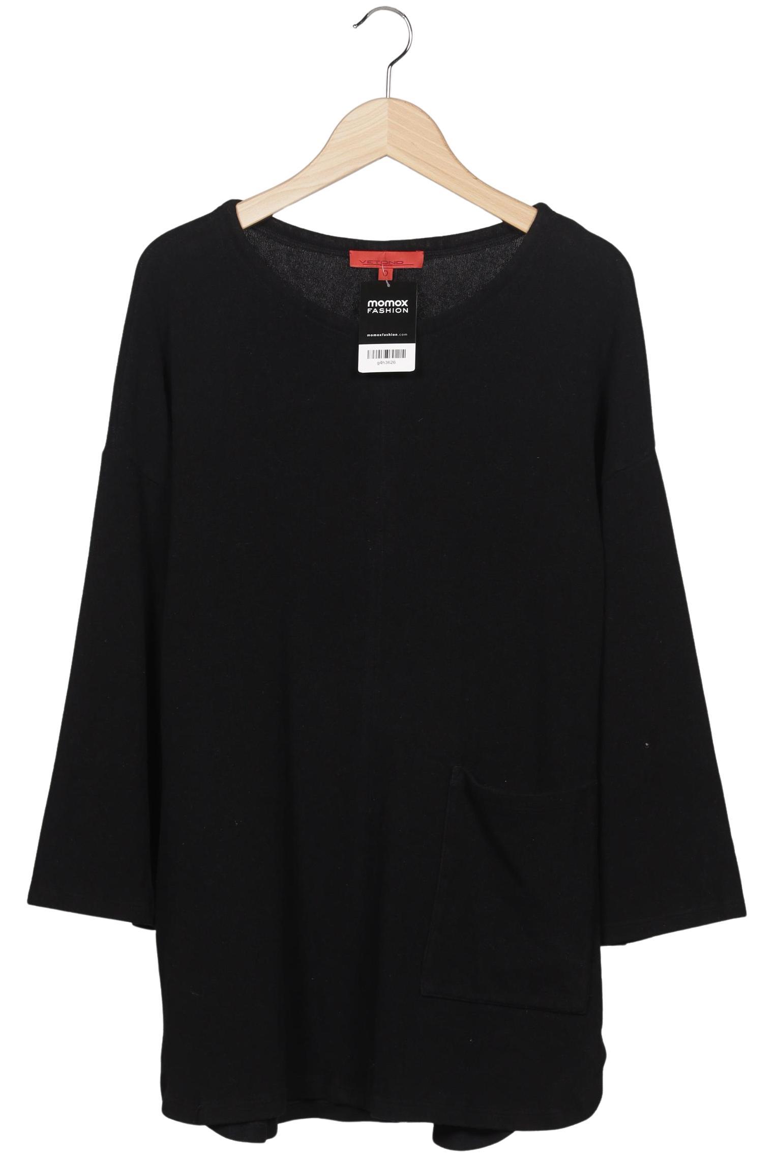 

Vetono Damen Pullover, schwarz, Gr. 42