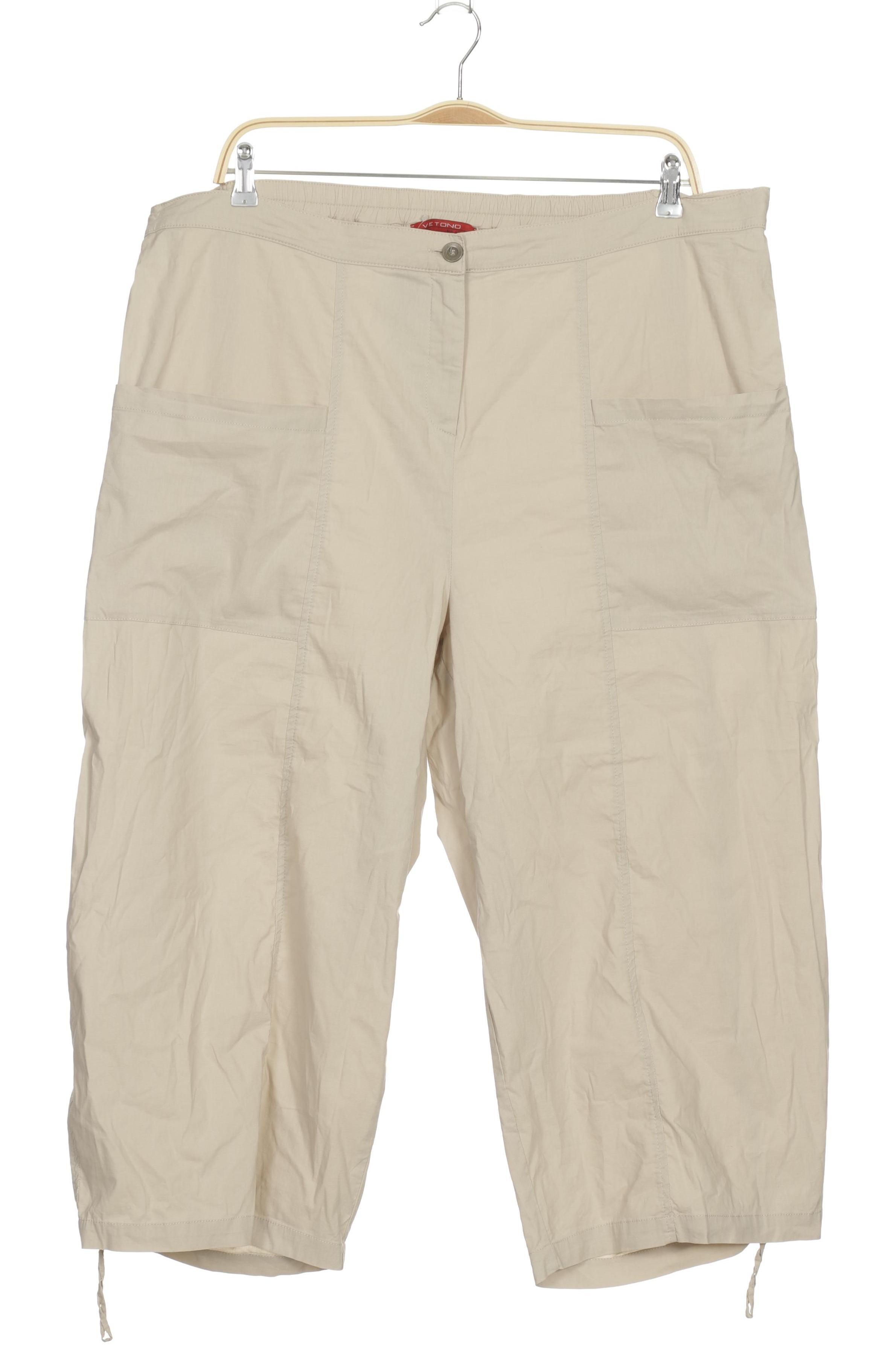

Vetono Damen Stoffhose, beige, Gr.