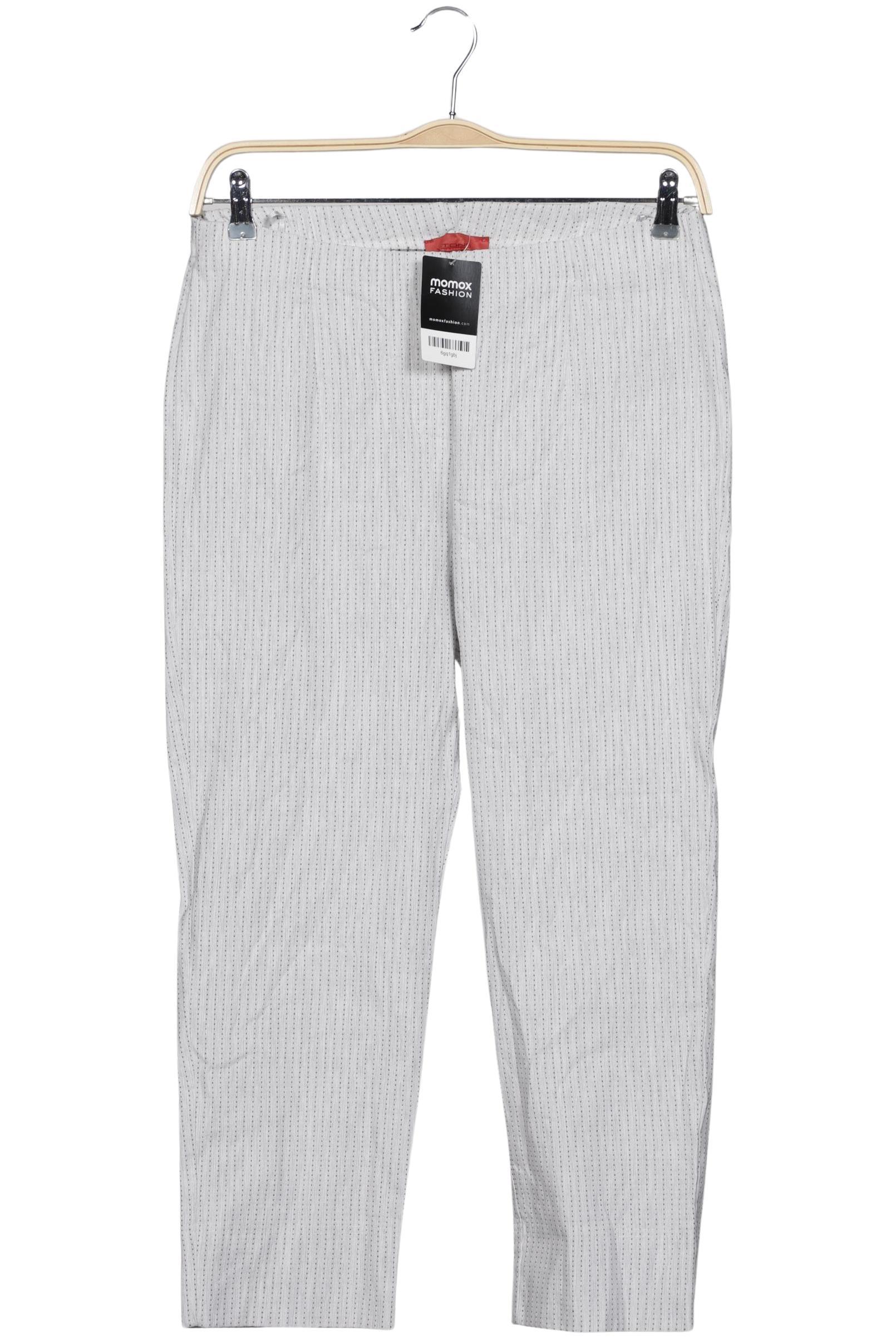 

Vetono Damen Stoffhose, weiß, Gr. 14