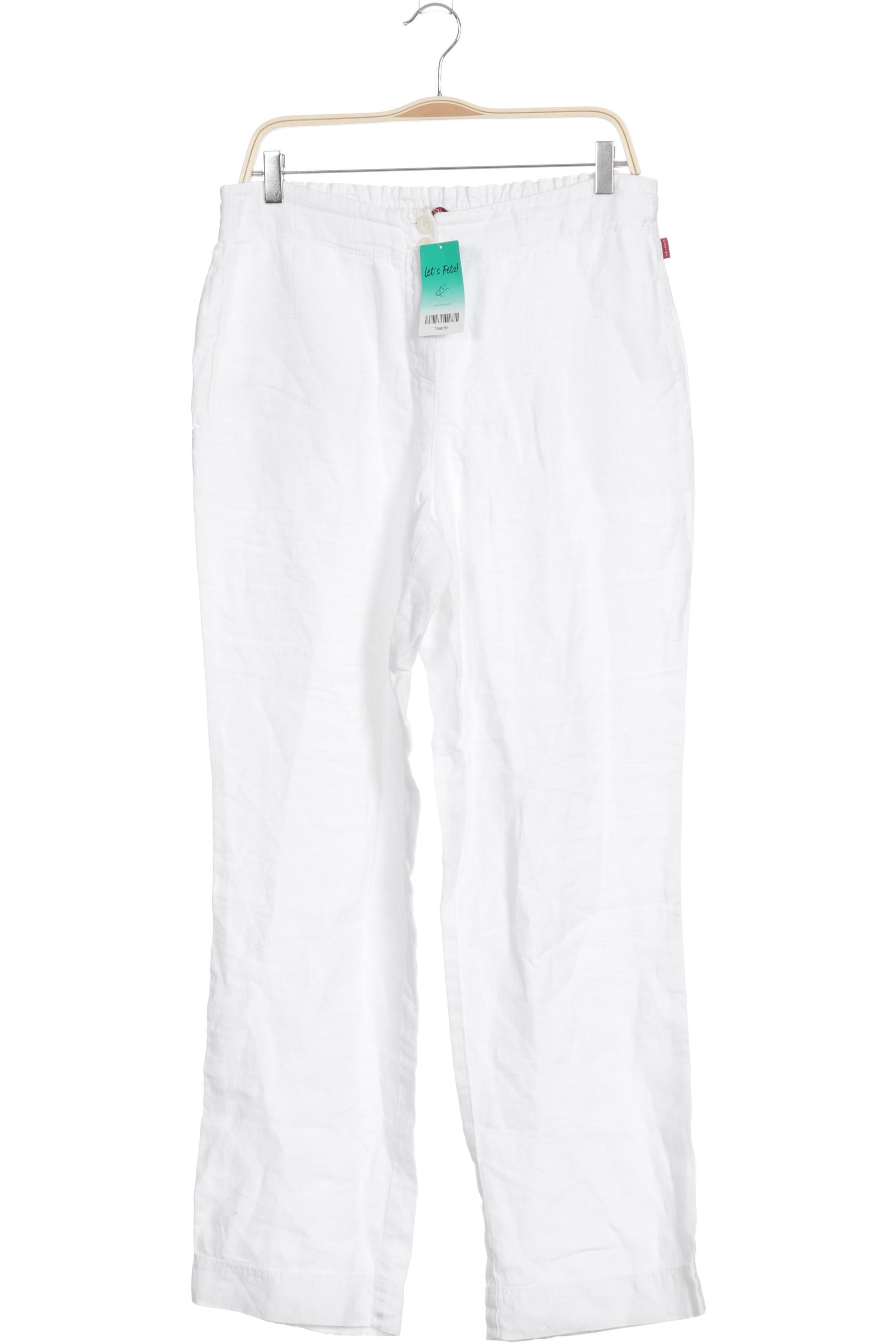 

Vetono Damen Stoffhose, weiß, Gr.