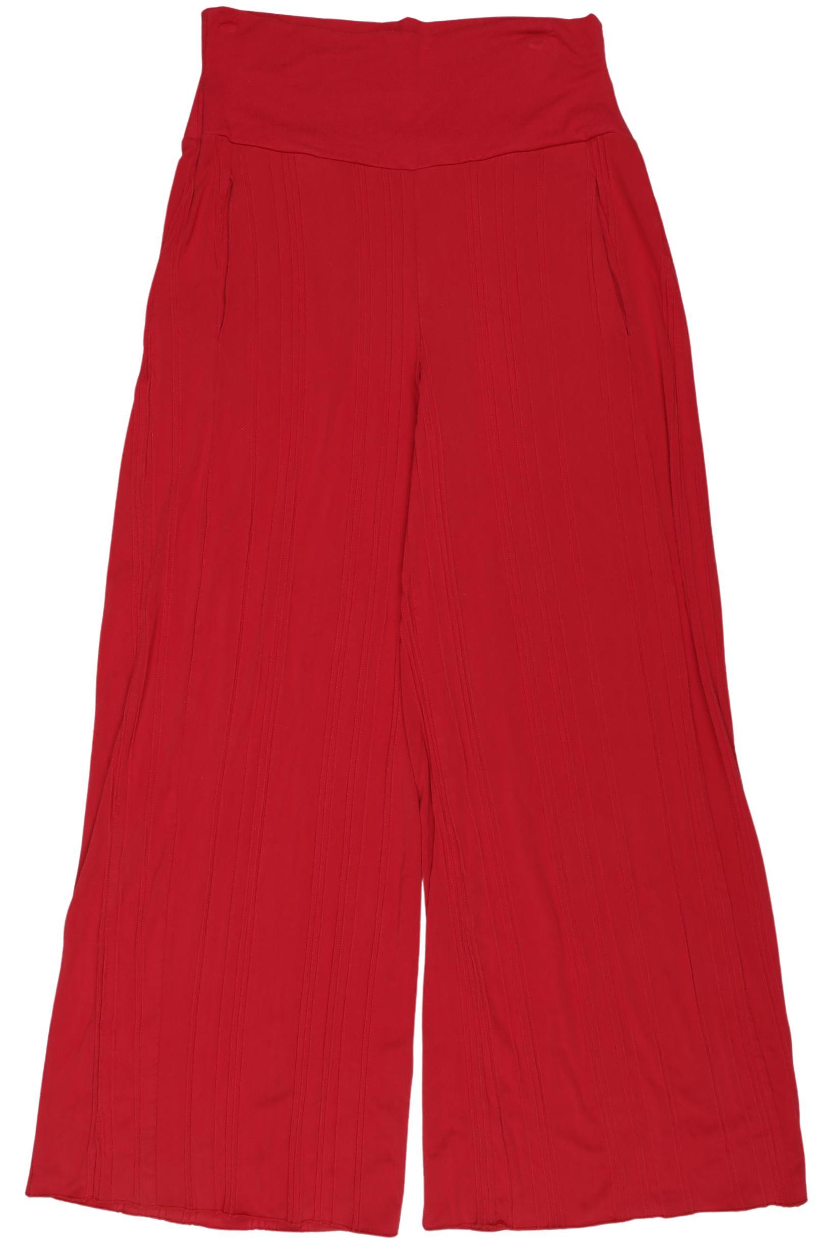 Thumbnail - Vetono Damen Stoffhose, rot, Gr. 10
