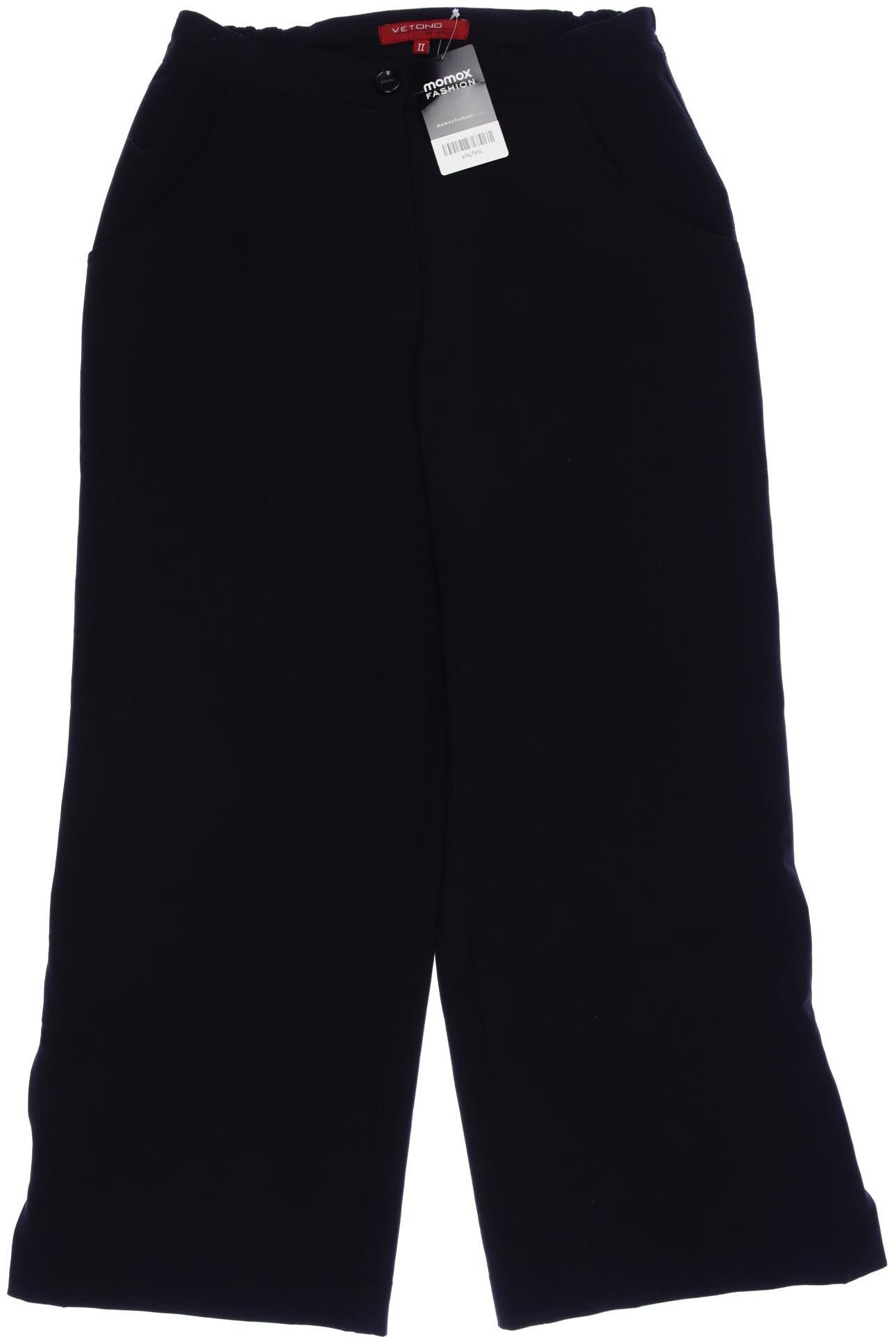 

Vetono Damen Stoffhose, schwarz, Gr. 10