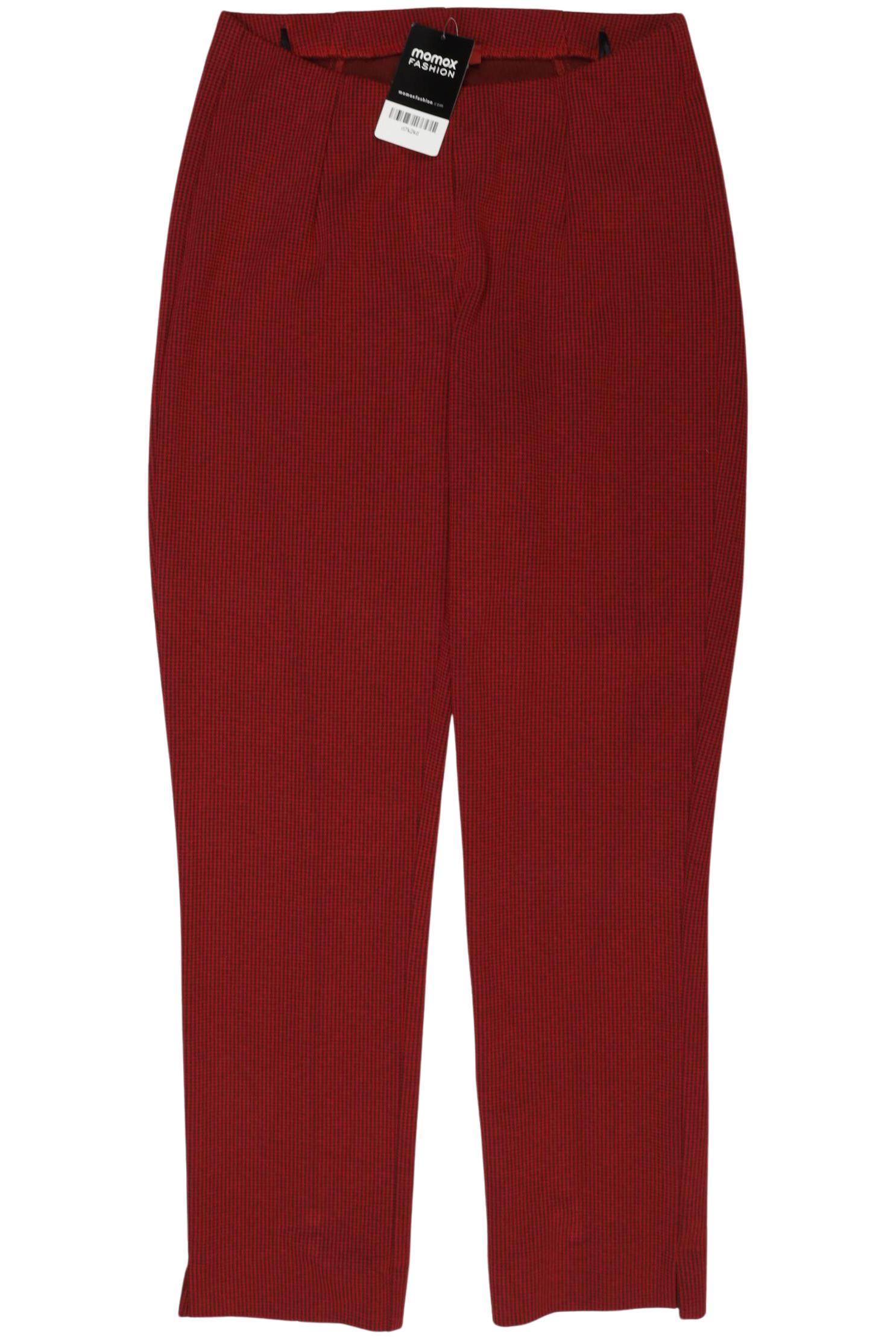 Thumbnail - Vetono Damen Stoffhose, rot, Gr. 12