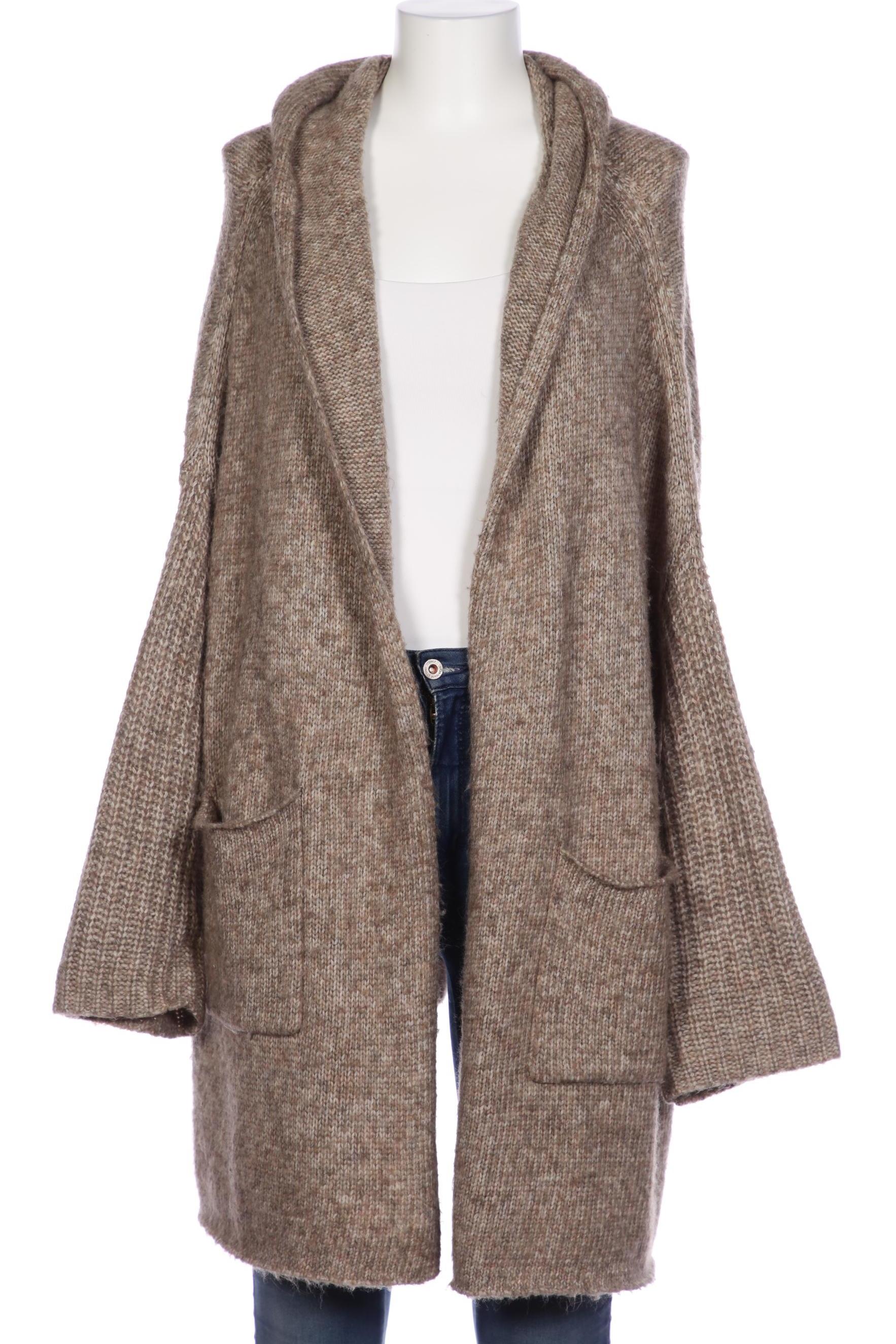 

Vetono Damen Strickjacke, braun, Gr. 10