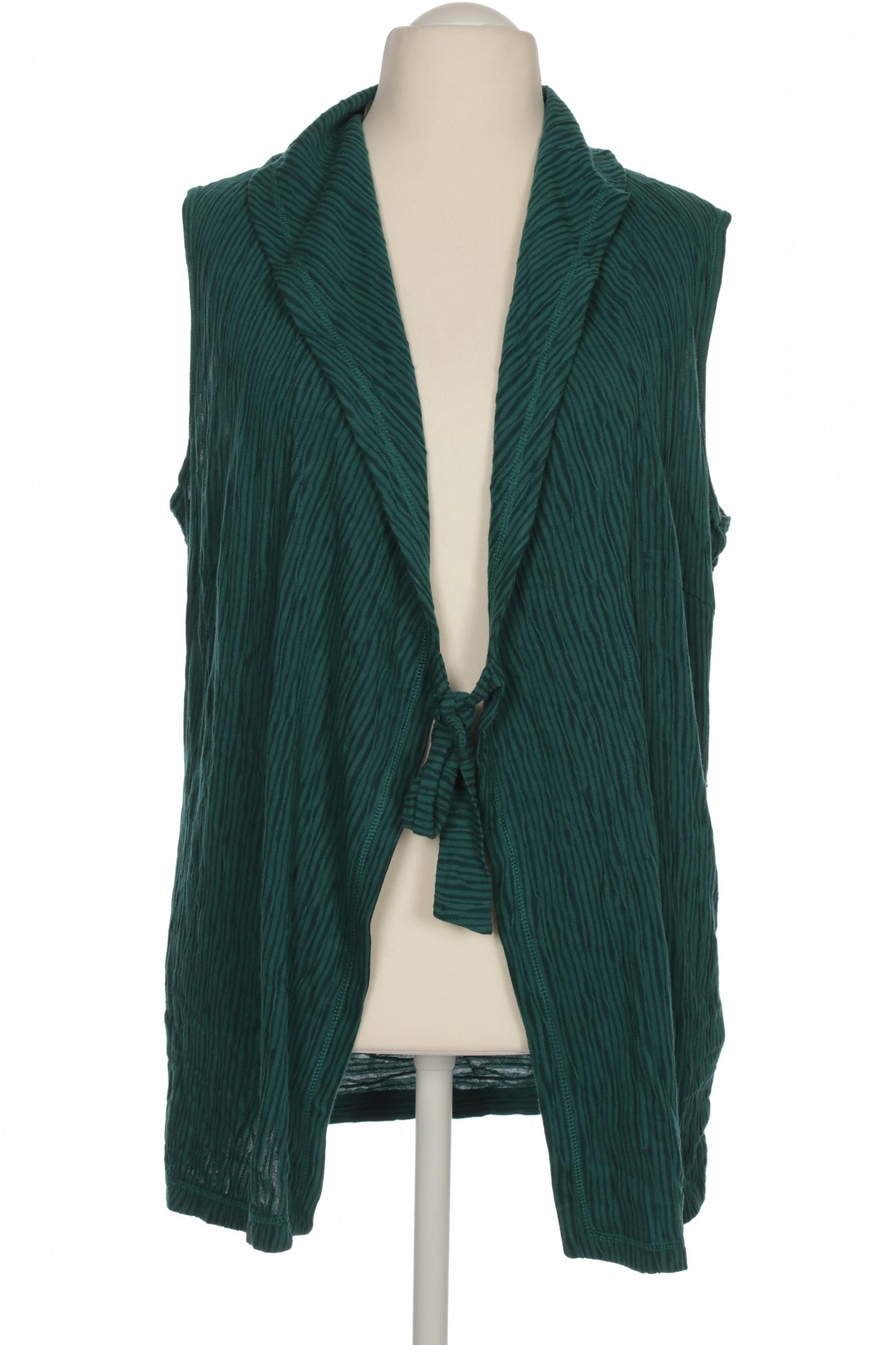 

Vetono Damen Strickjacke, grün, Gr. 46