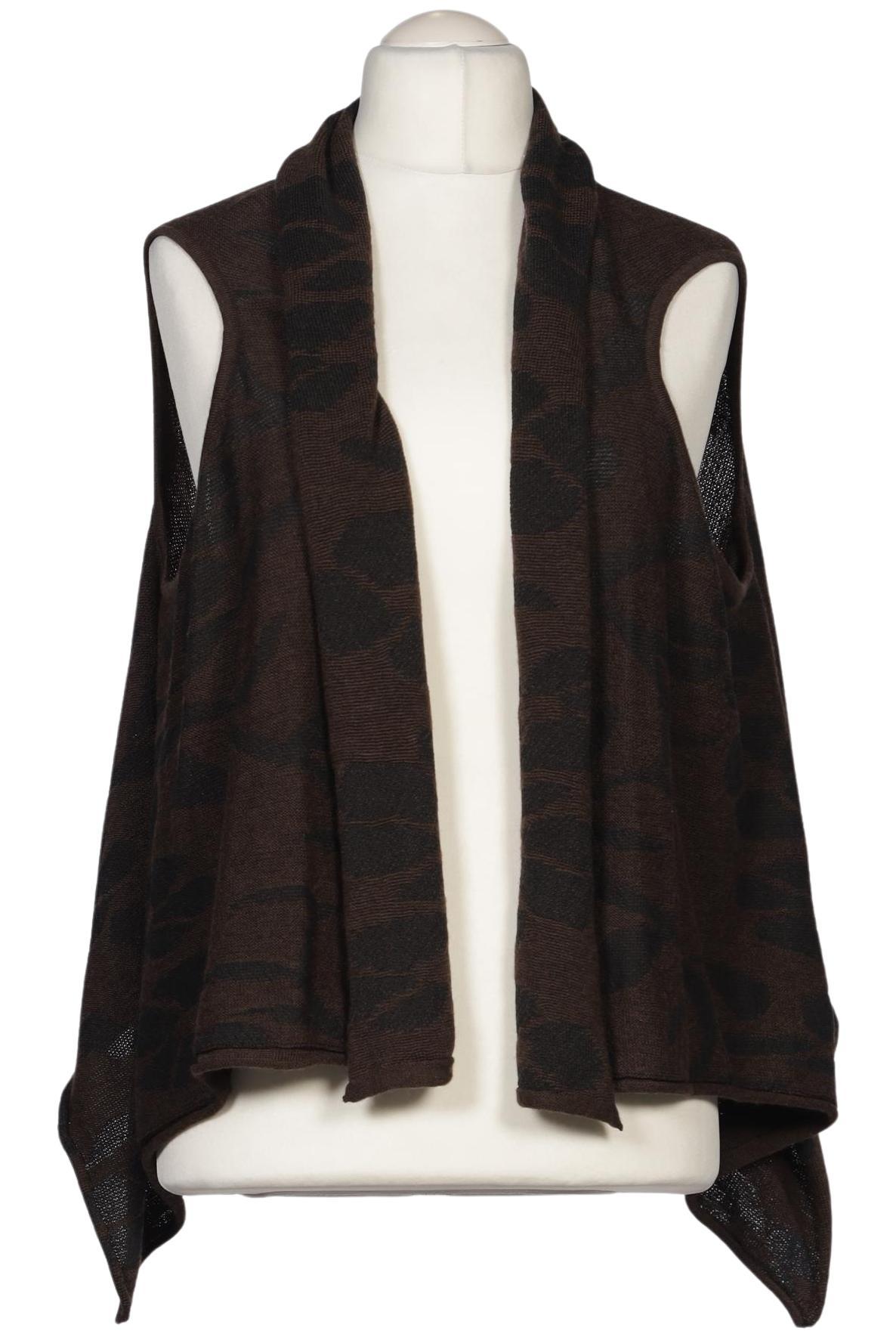 

Vetono Damen Strickjacke, braun, Gr. 42