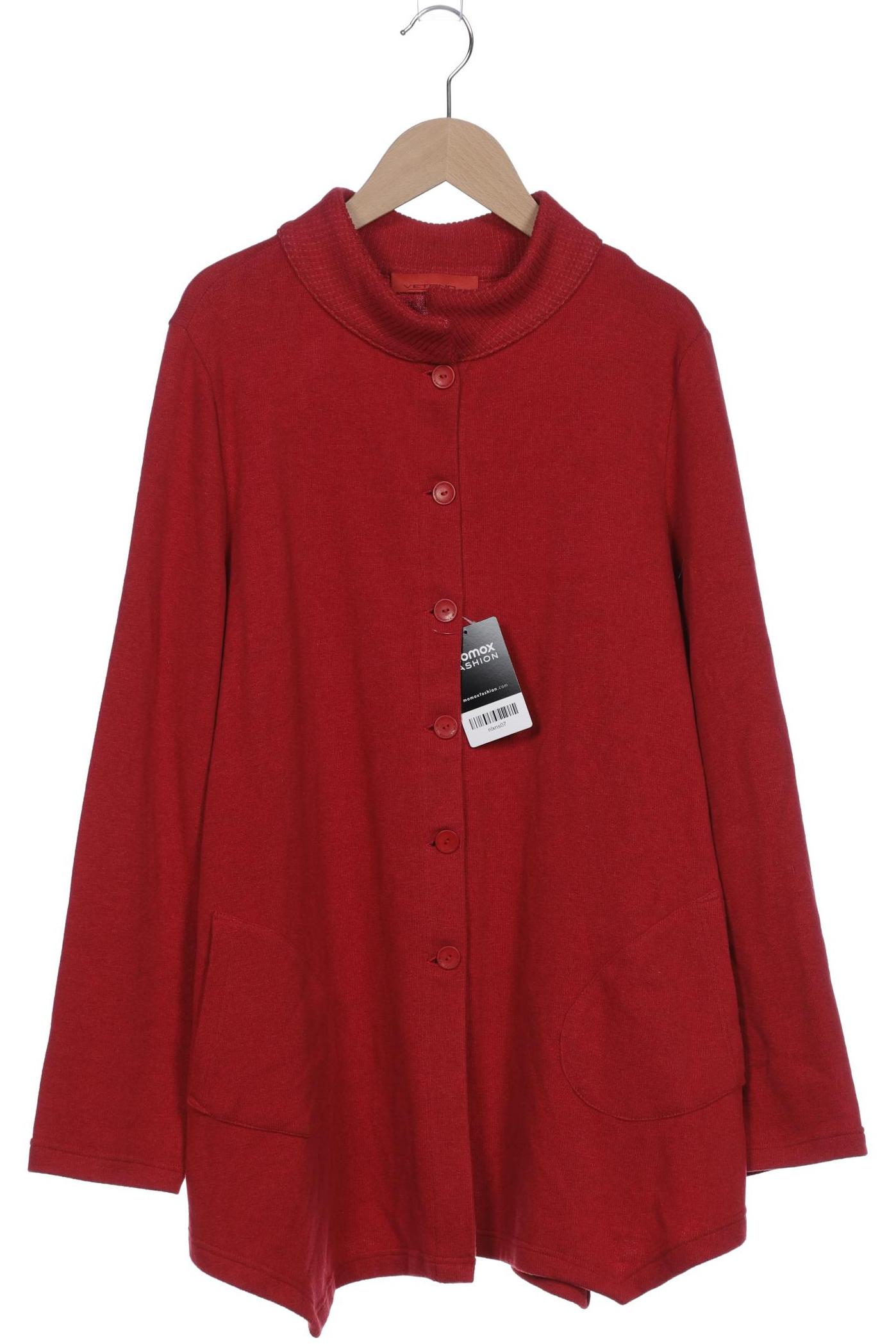 

Vetono Damen Strickjacke, rot