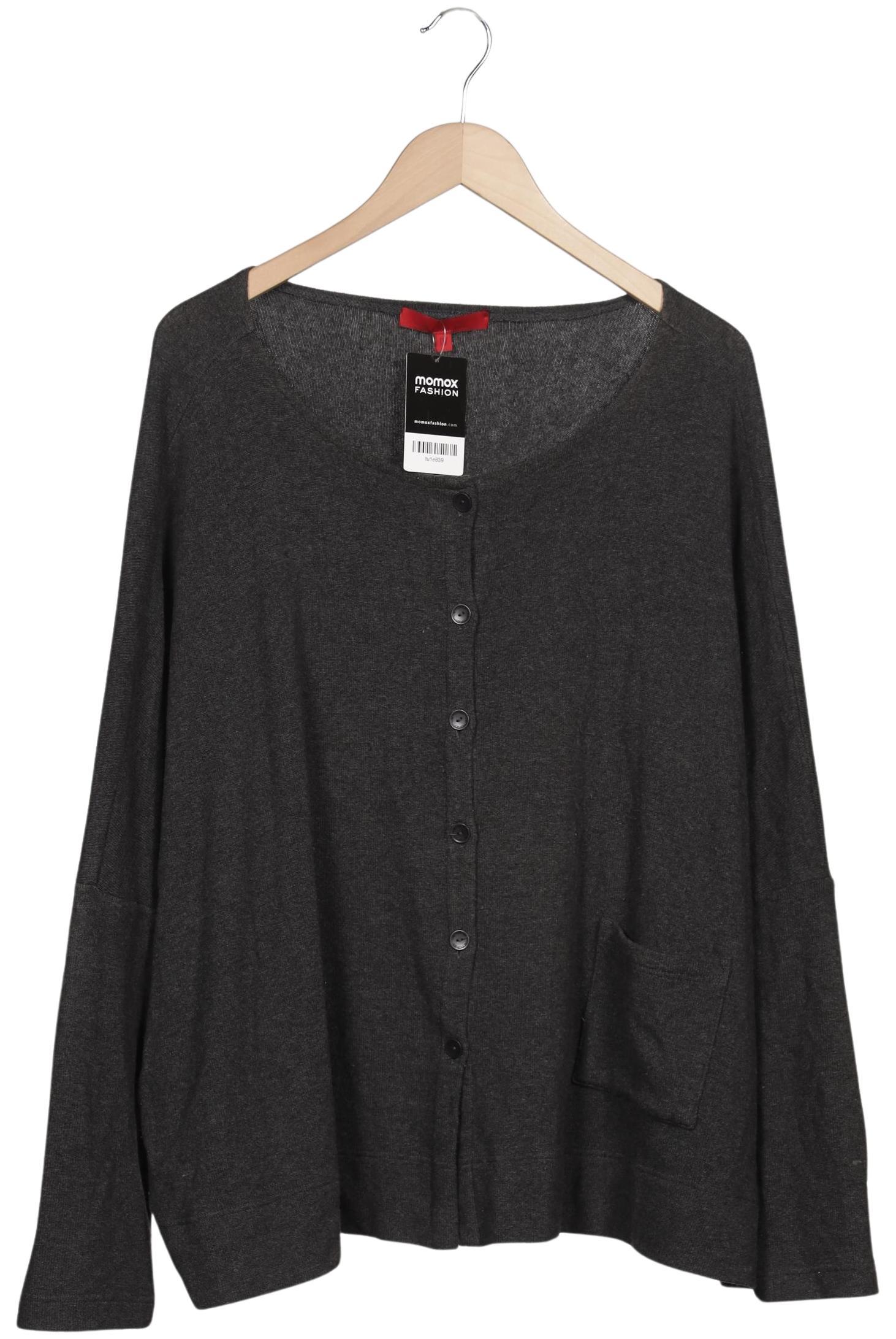 

Vetono Damen Strickjacke, grau, Gr. 42