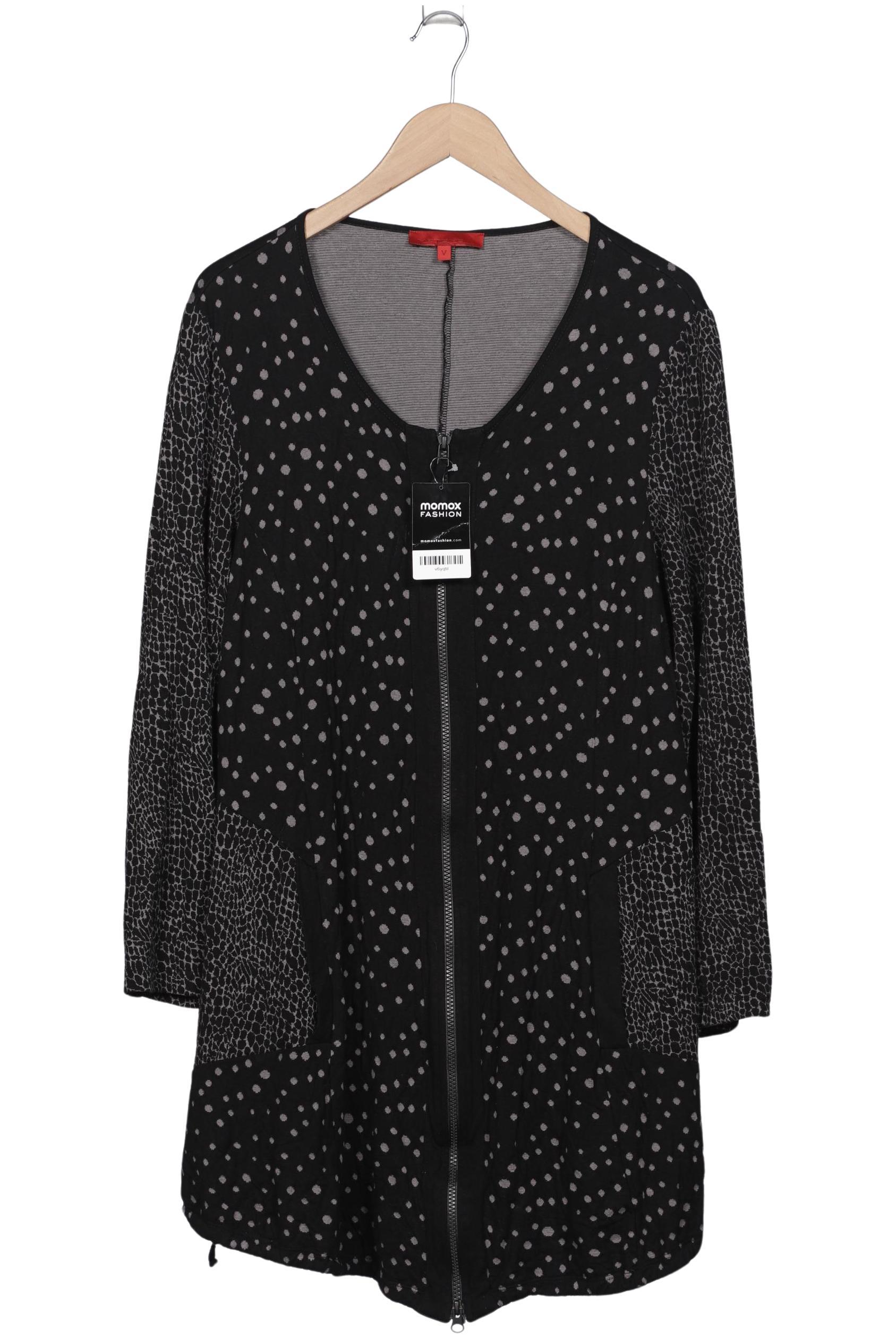 

Vetono Damen Strickjacke, schwarz, Gr. 46