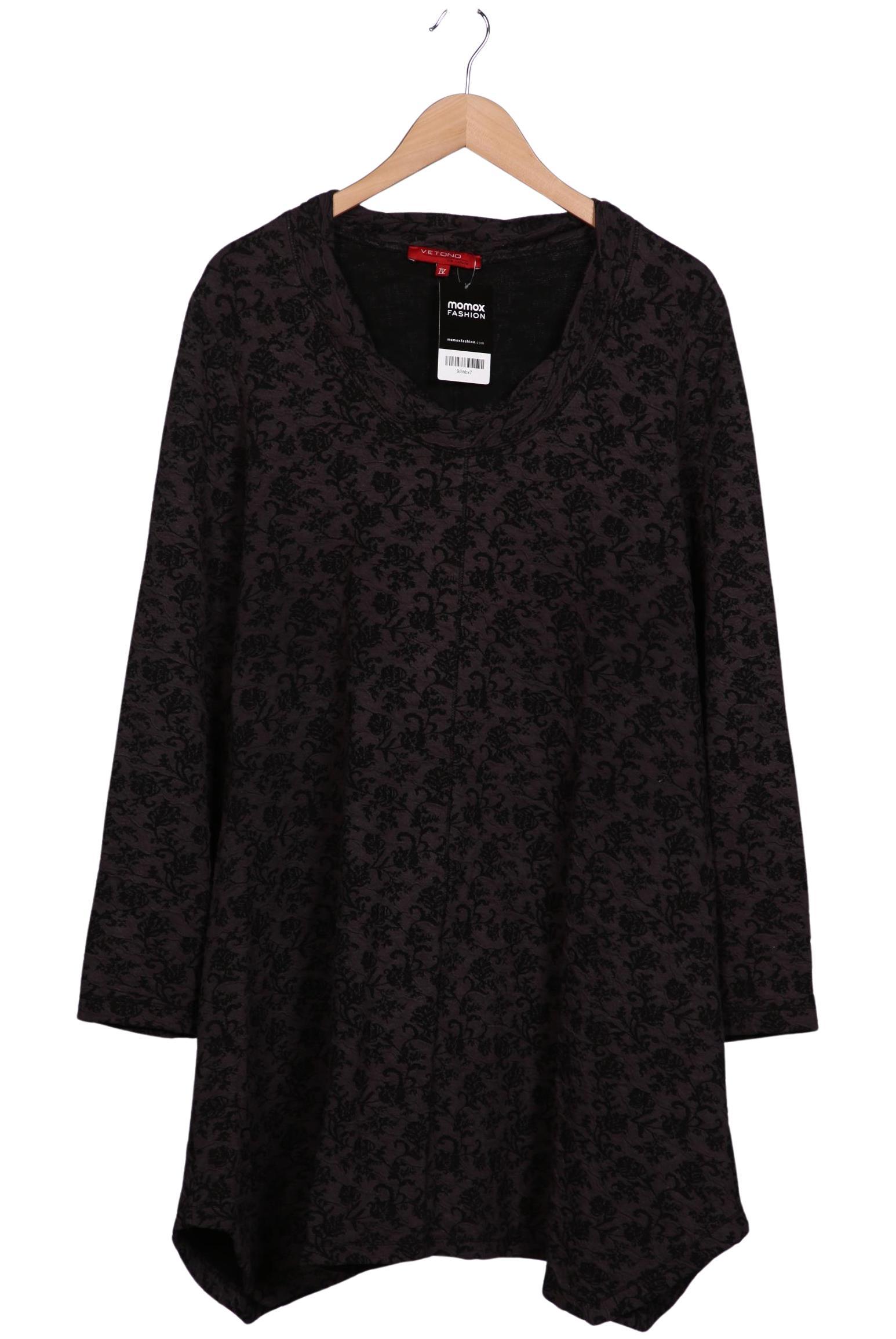 

Vetono Damen Sweatshirt, schwarz, Gr. 18