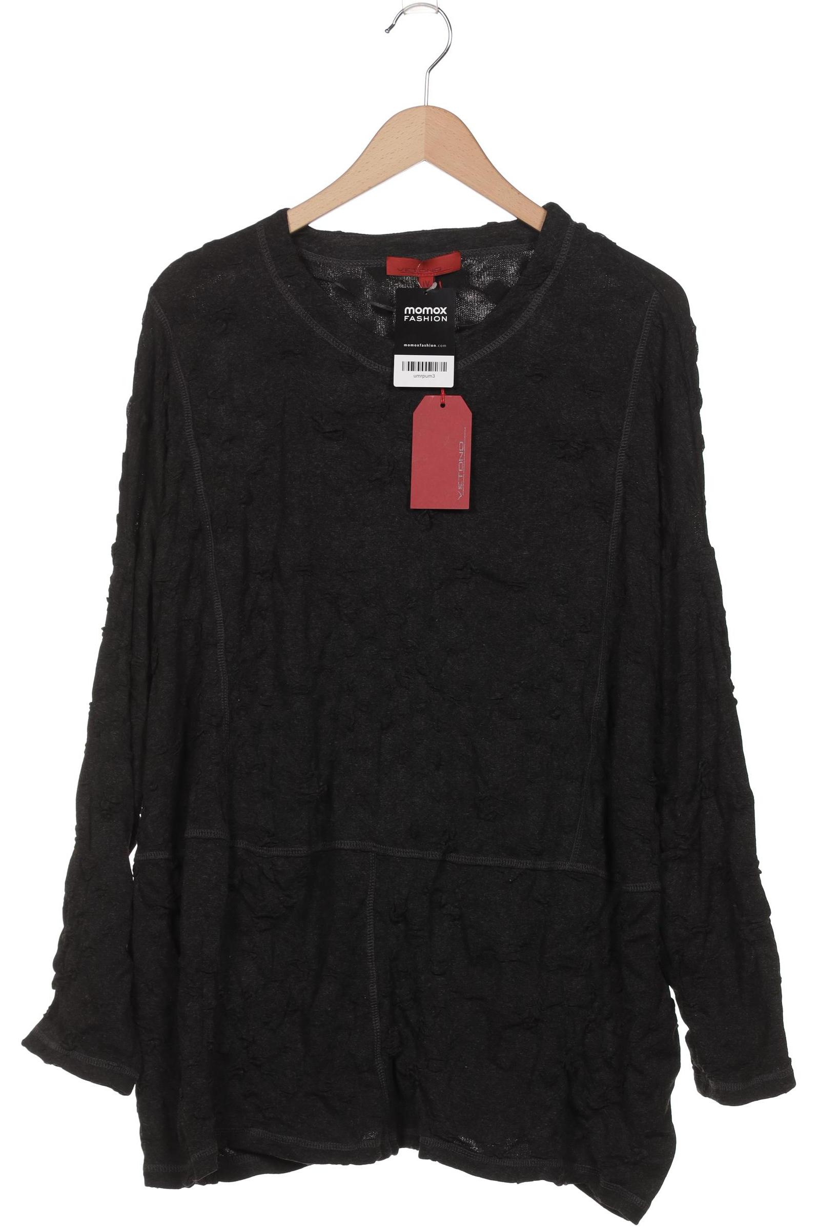 

Vetono Damen Sweatshirt, schwarz, Gr. 14