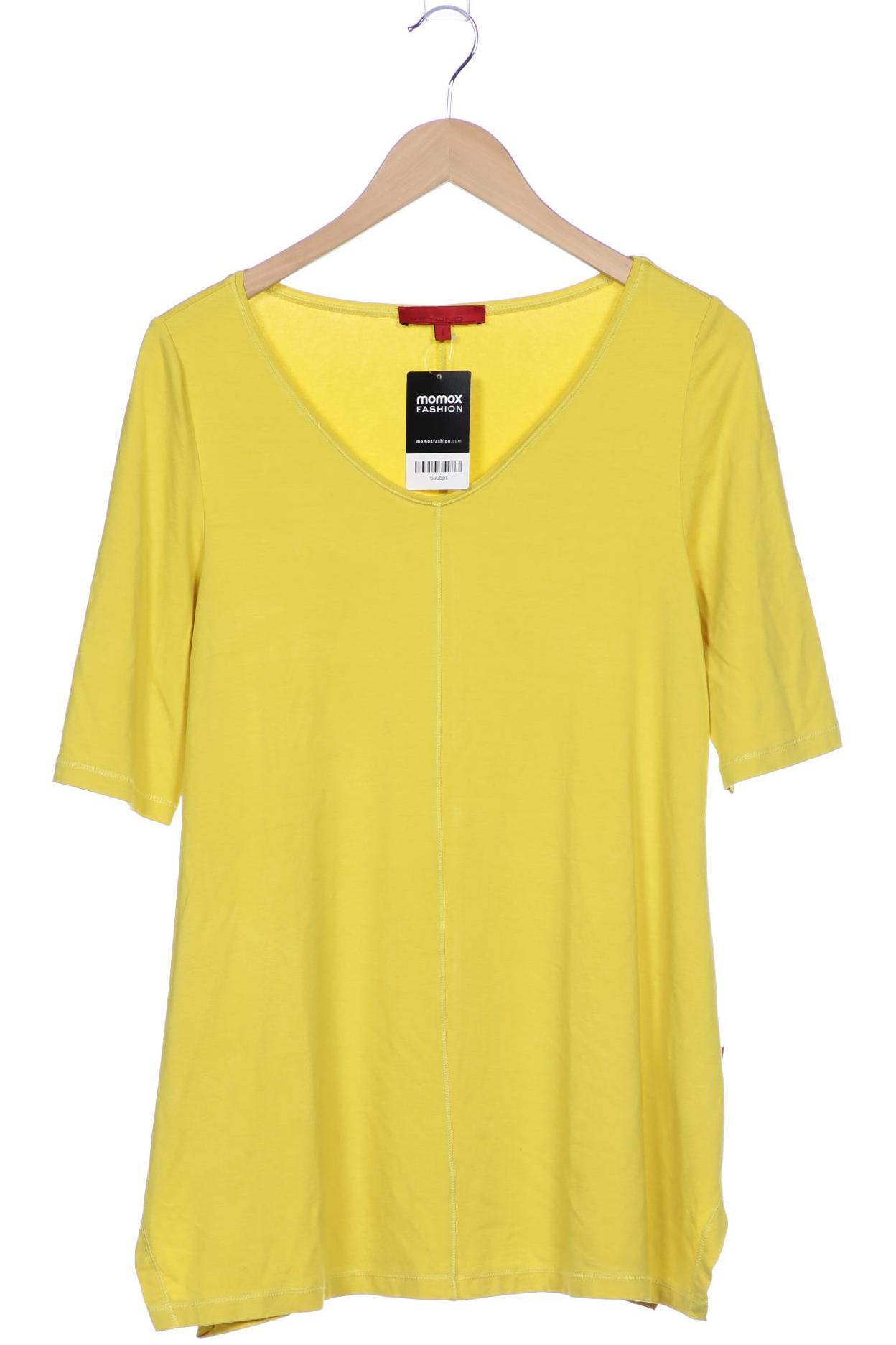 

Vetono Damen T-Shirt, gelb, Gr. 8