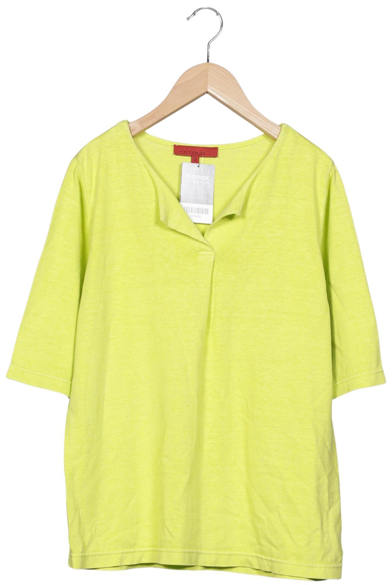 

Vetono Damen T-Shirt, gelb, Gr. 6