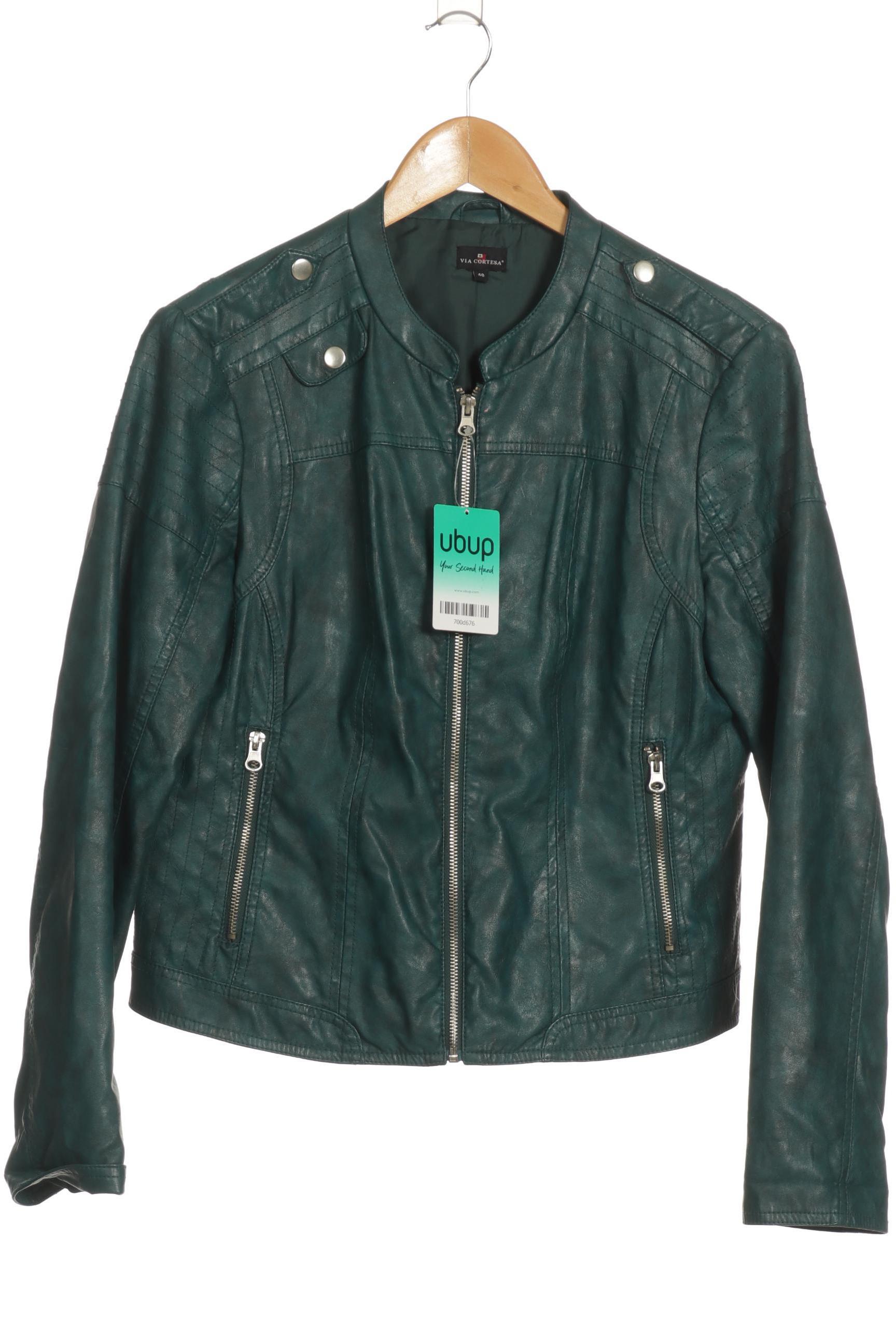 

Via Cortesa Damen Jacke, türkis, Gr. 40