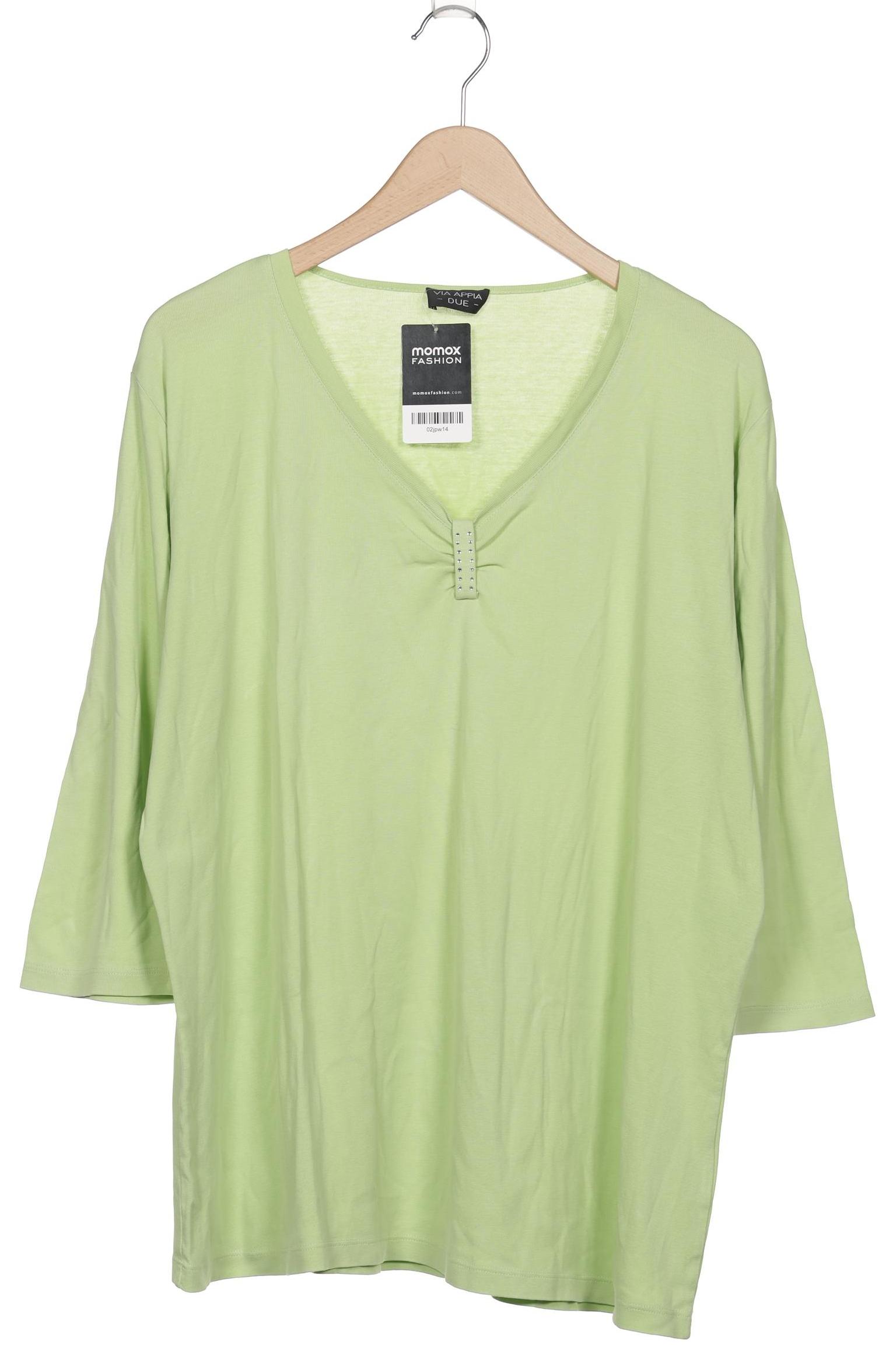 

VIA Appia DUE Damen Langarmshirt, hellgrün, Gr. 52