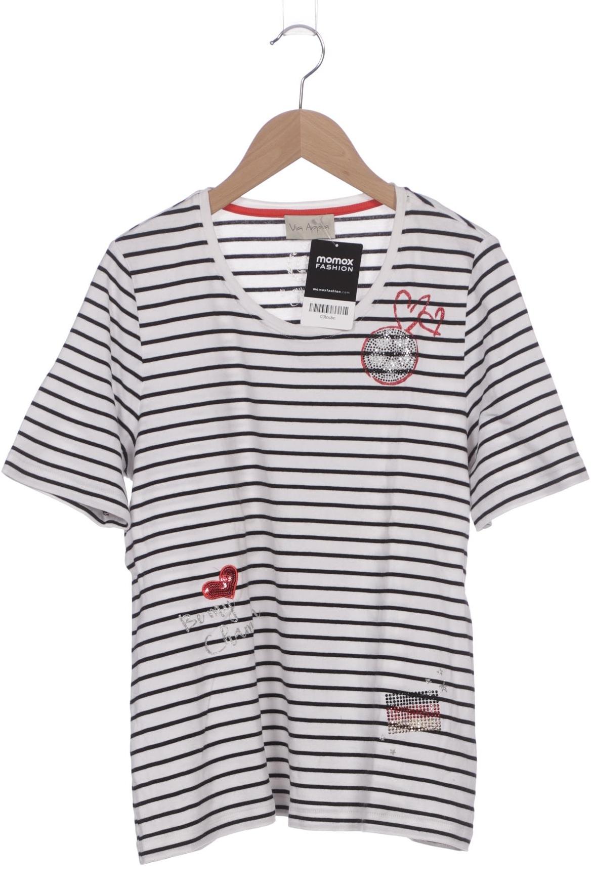 

VIA Appia DUE Damen T-Shirt, weiß, Gr. 40