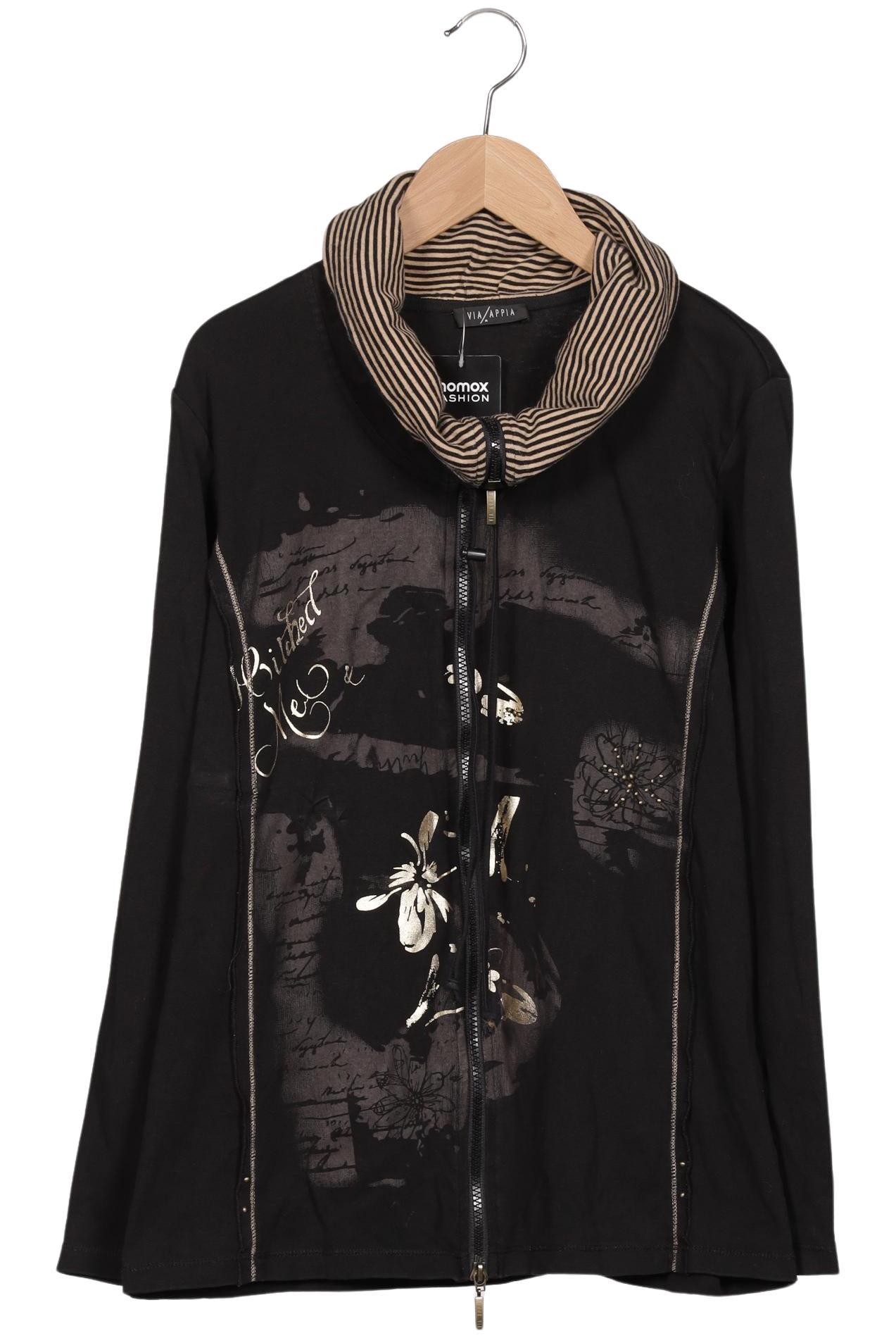 

VIA Appia DUE Damen Strickjacke, schwarz, Gr. 42