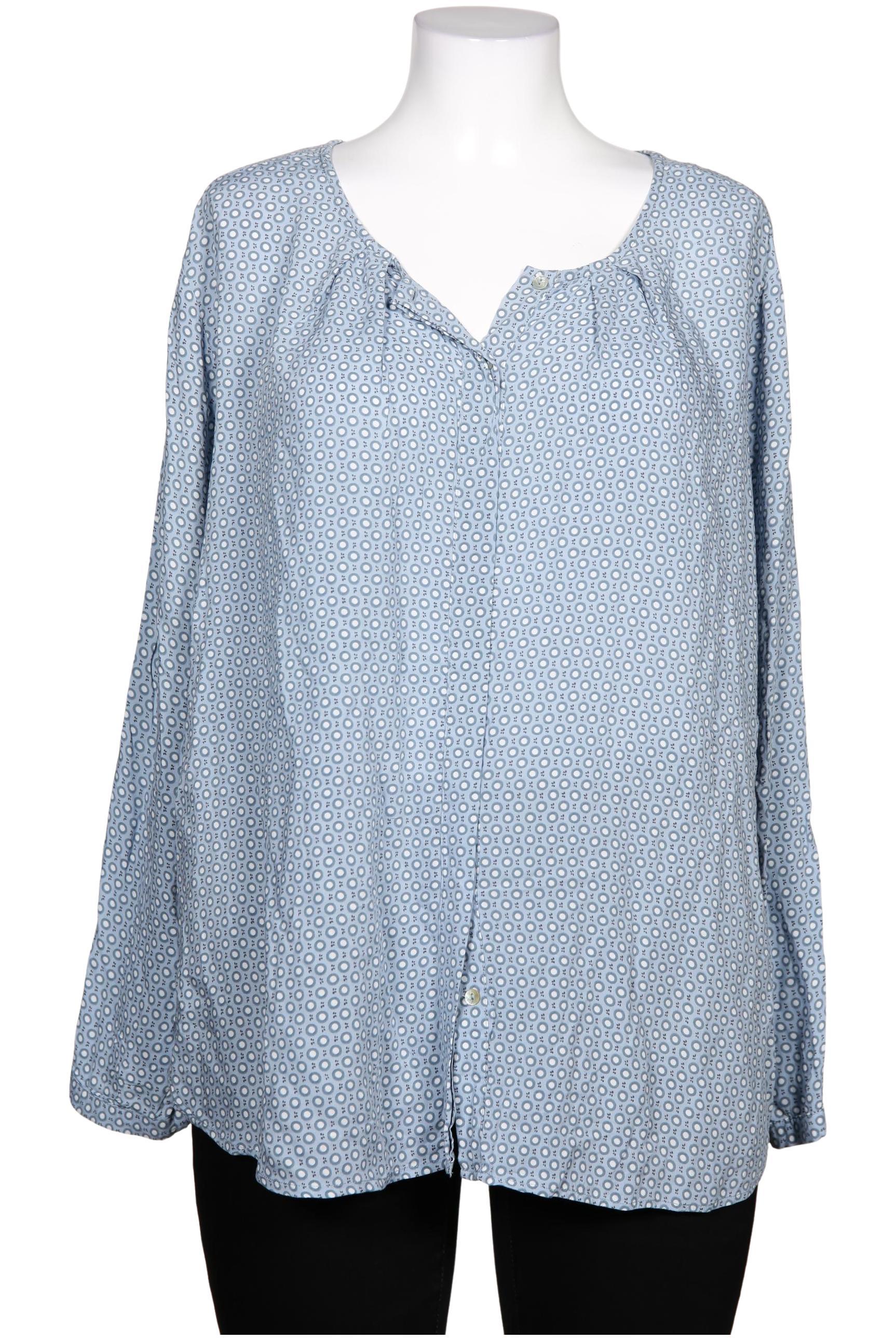 

VIA Appia DUE Damen Bluse, hellblau, Gr. 48