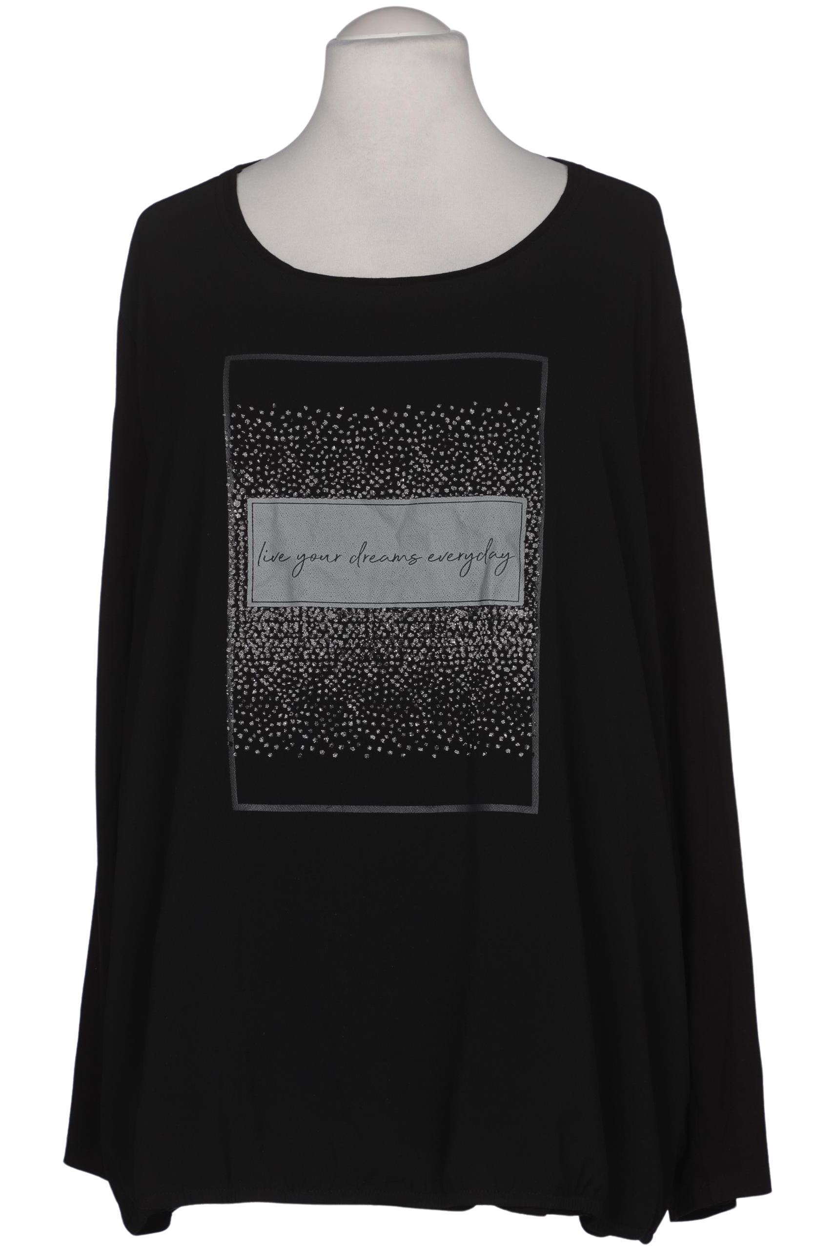 

VIA Appia DUE Damen Langarmshirt, schwarz, Gr. 52