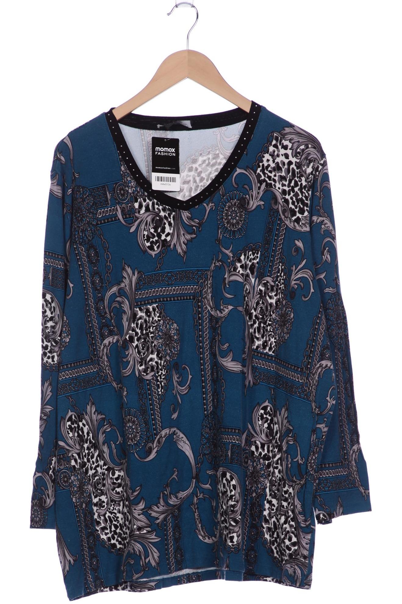 

VIA Appia DUE Damen Langarmshirt, blau, Gr. 52