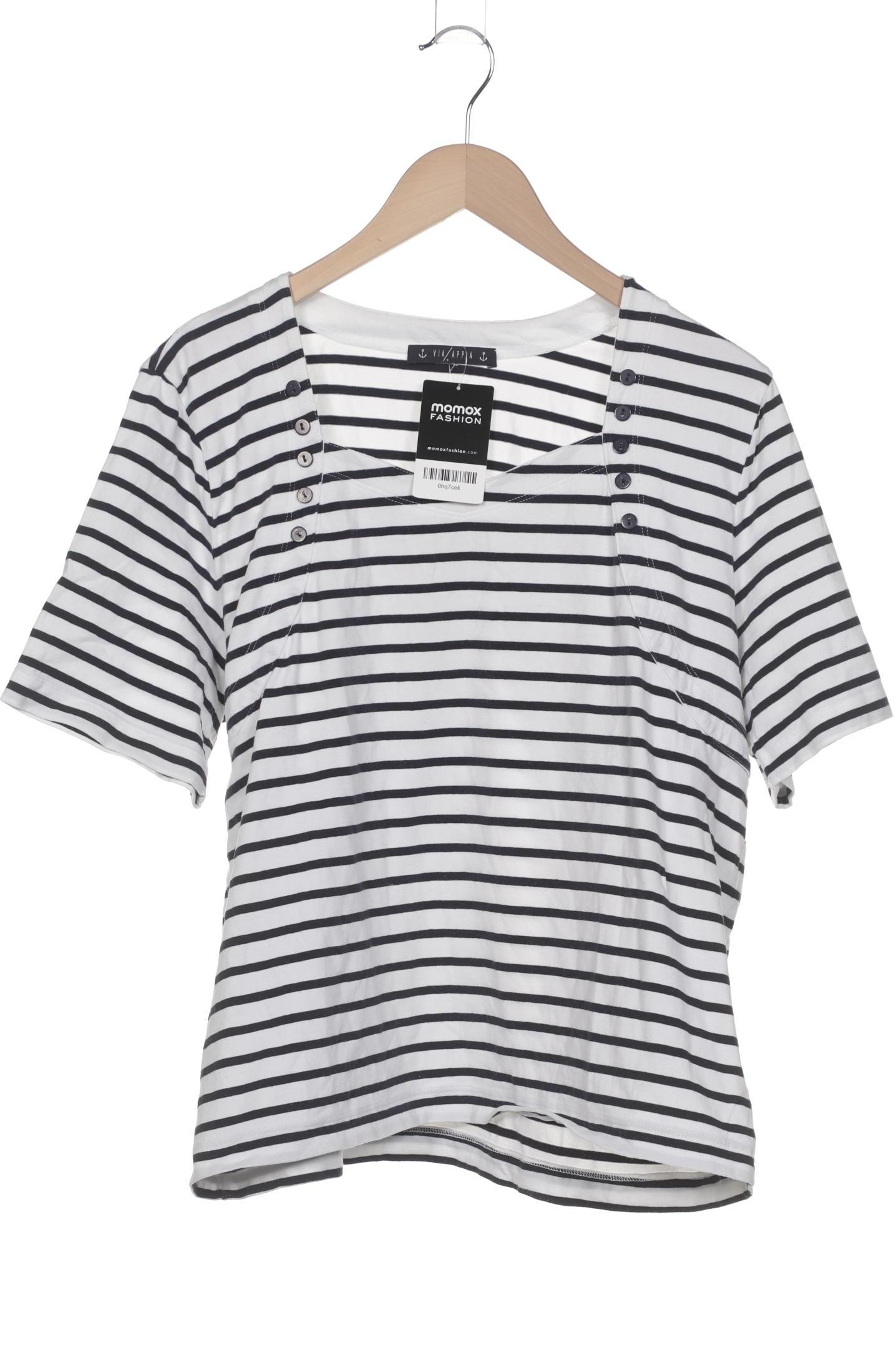

VIA Appia DUE Damen T-Shirt, weiß, Gr. 44