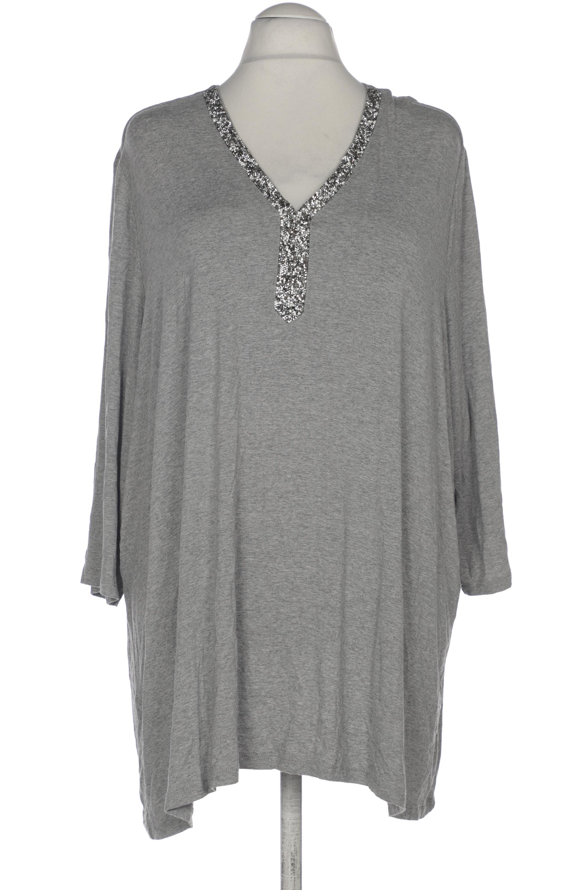 

VIA Appia DUE Damen Langarmshirt, grau, Gr. 54