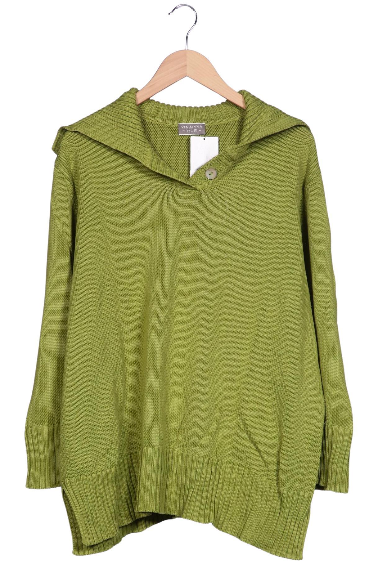

VIA Appia DUE Damen Pullover, hellgrün, Gr. 52