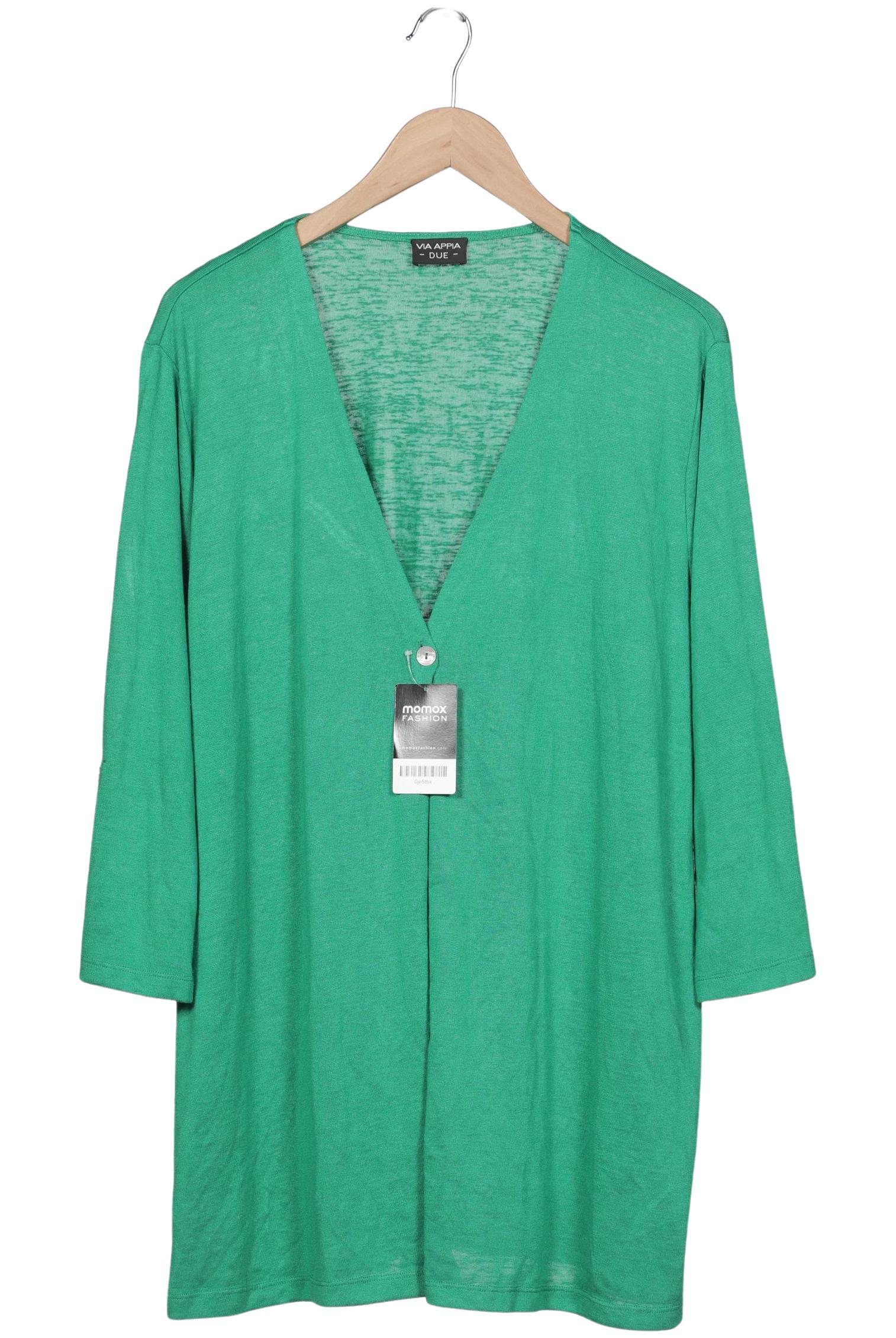 

VIA Appia DUE Damen Strickjacke, grün, Gr. 52