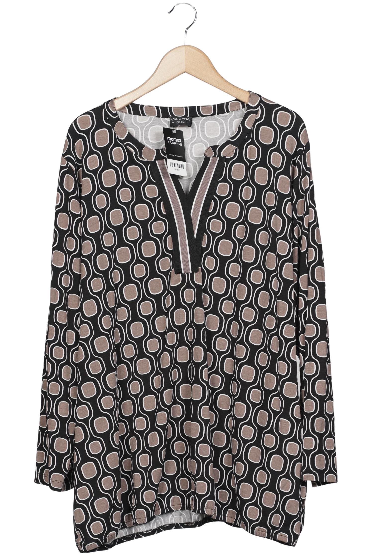 

VIA Appia DUE Damen Langarmshirt, mehrfarbig, Gr. 50