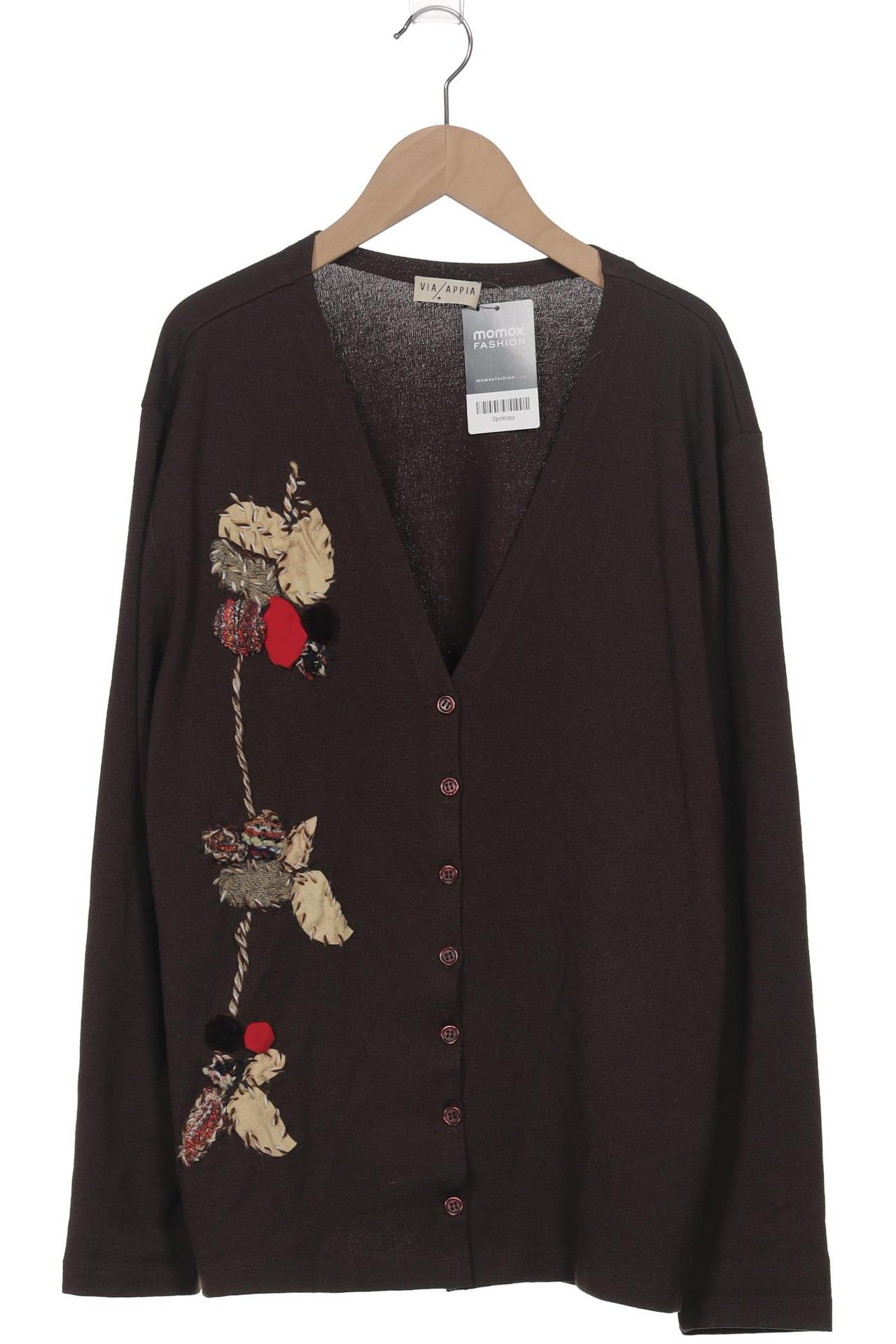 

VIA Appia DUE Damen Strickjacke, braun, Gr. 46