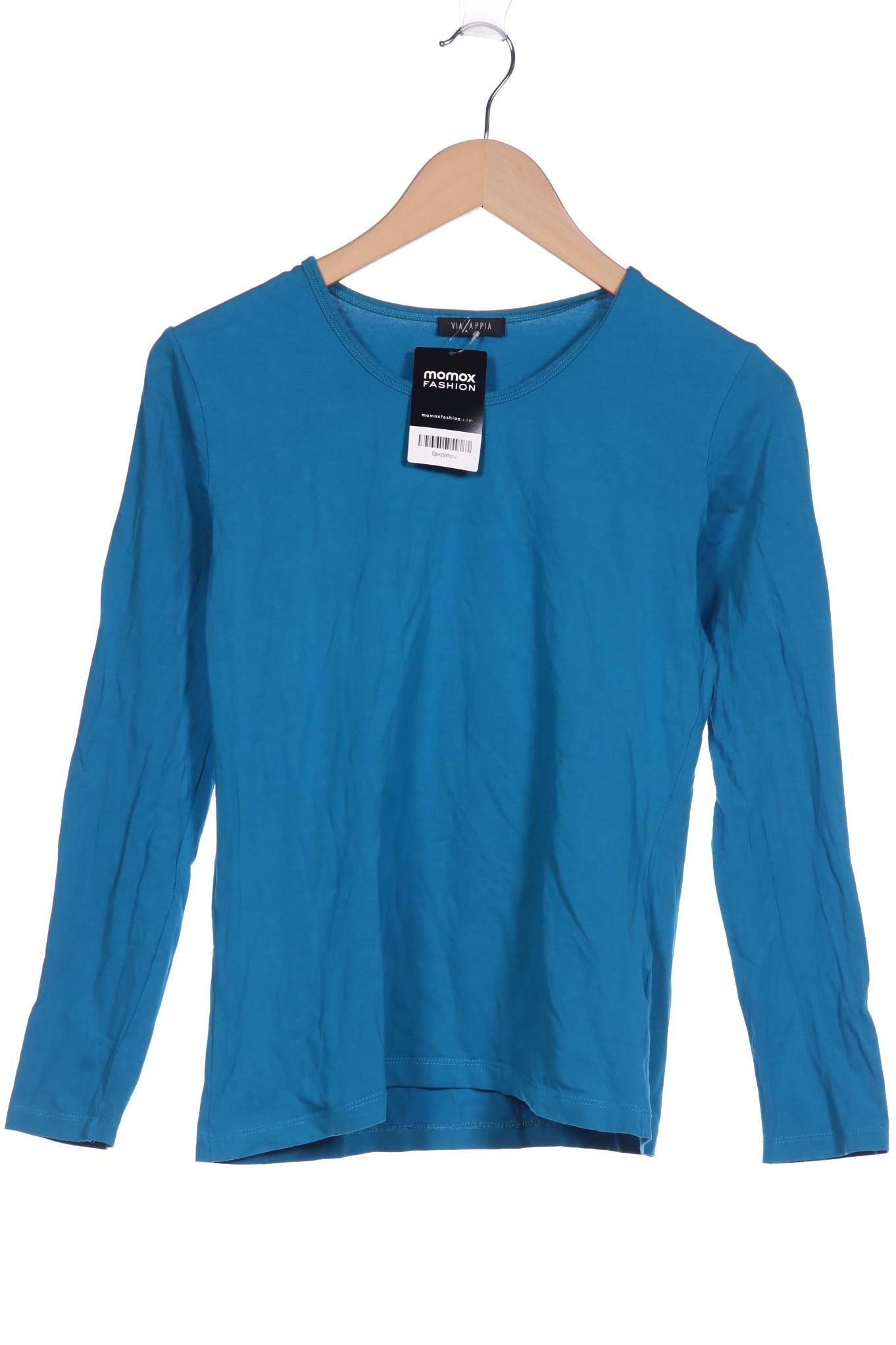 

VIA Appia DUE Damen Langarmshirt, blau, Gr. 38