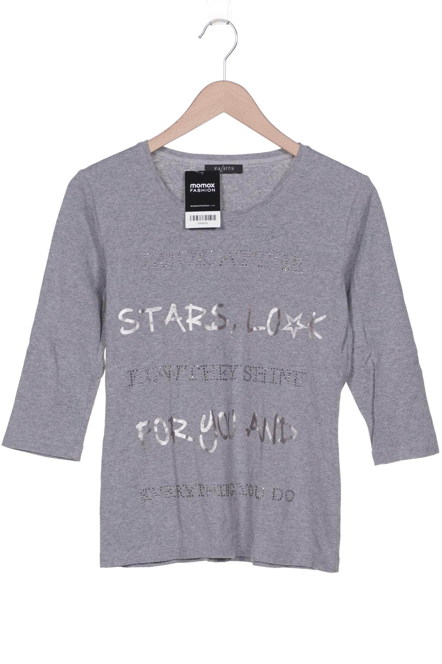 

VIA APPIA DUE Damen Langarmshirt, grau