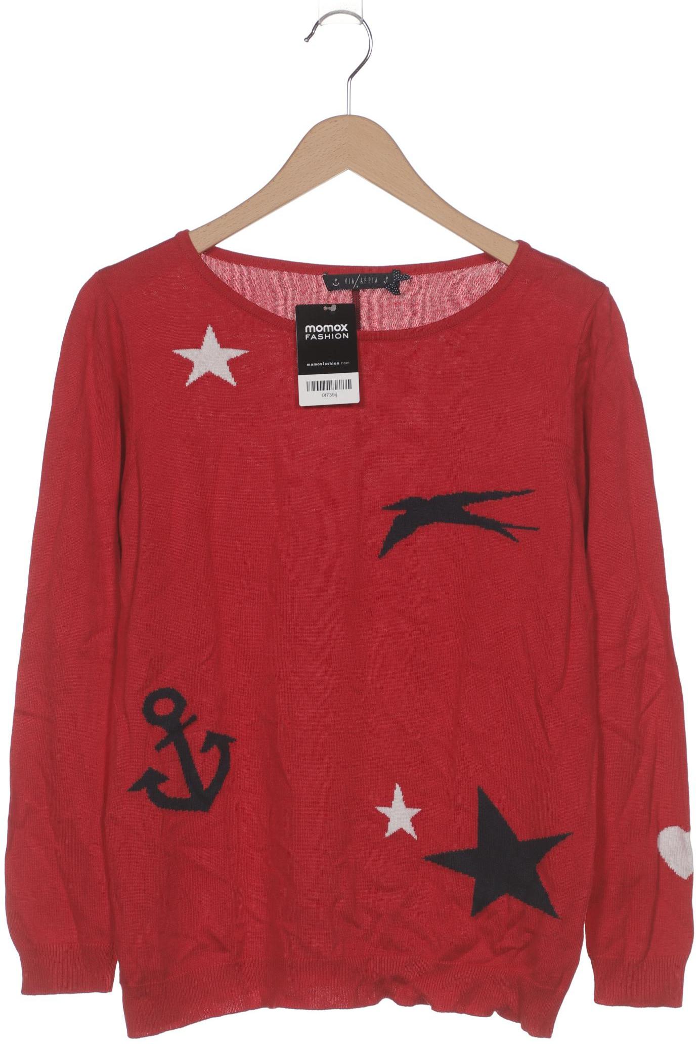 

VIA Appia DUE Damen Pullover, rot, Gr. 42