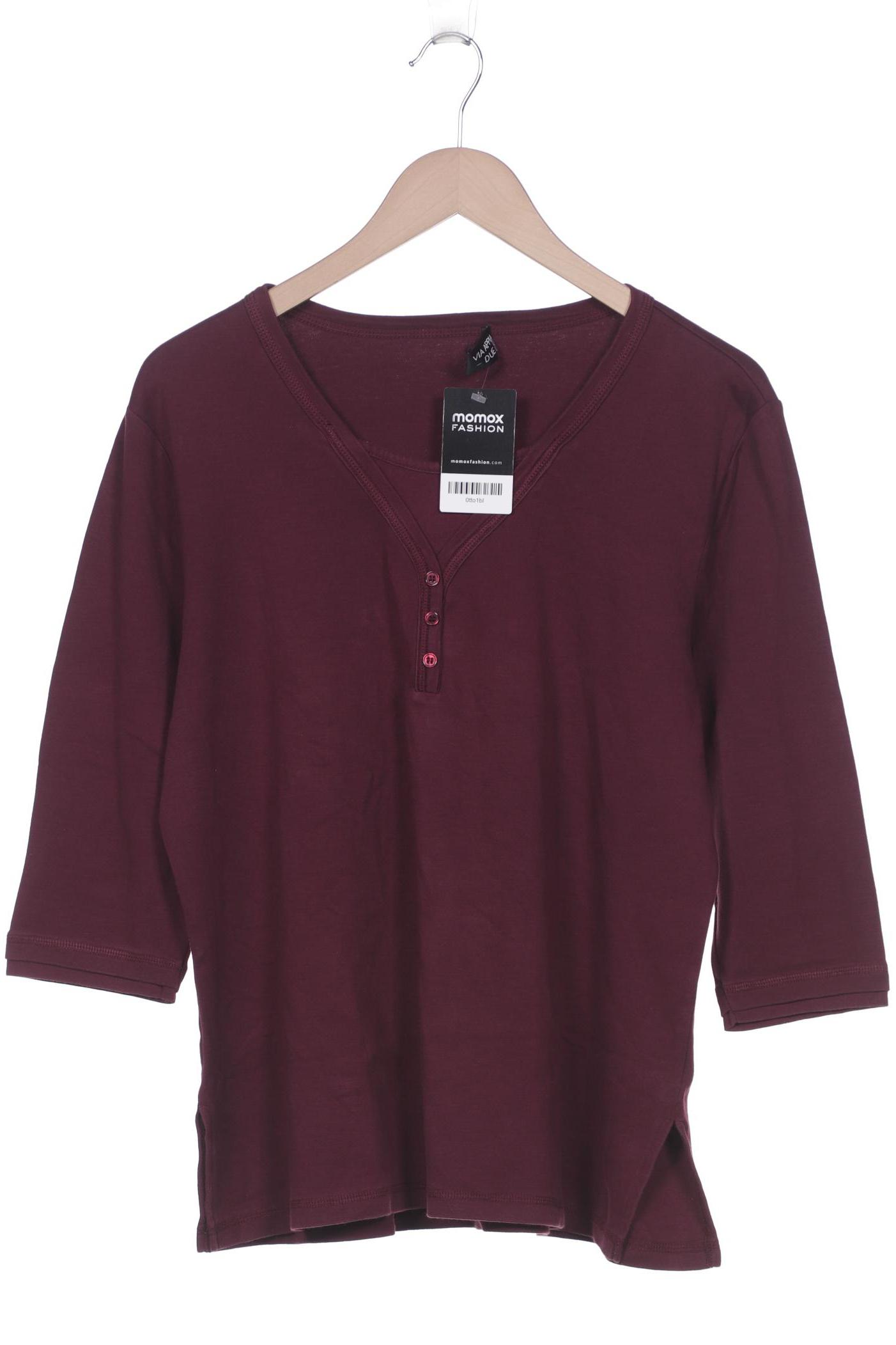 

VIA Appia DUE Damen Langarmshirt, bordeaux, Gr. 44